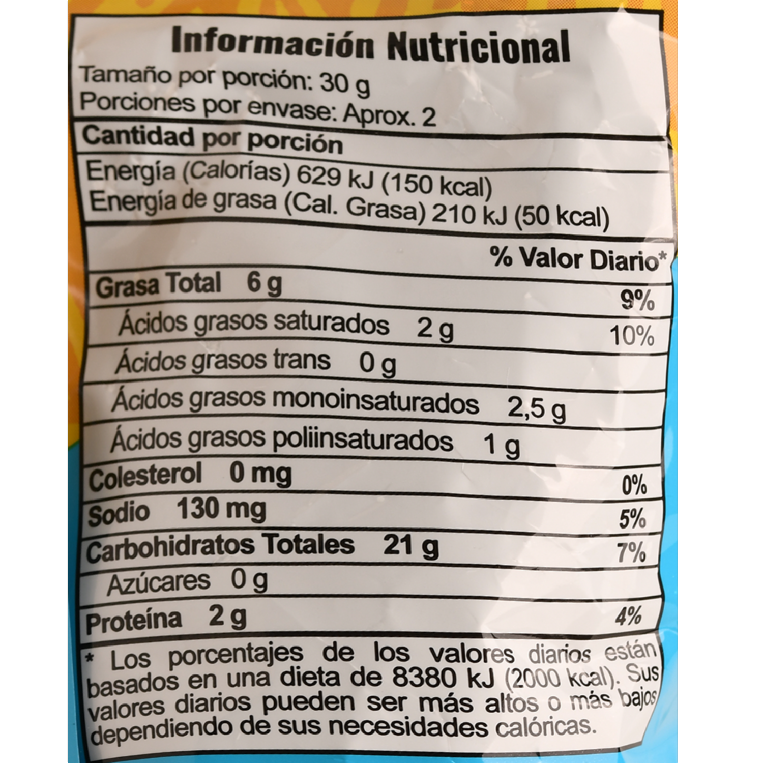 Bocaditos De Tortilla De Maíz Redondos EL ARTESANAL 50 G