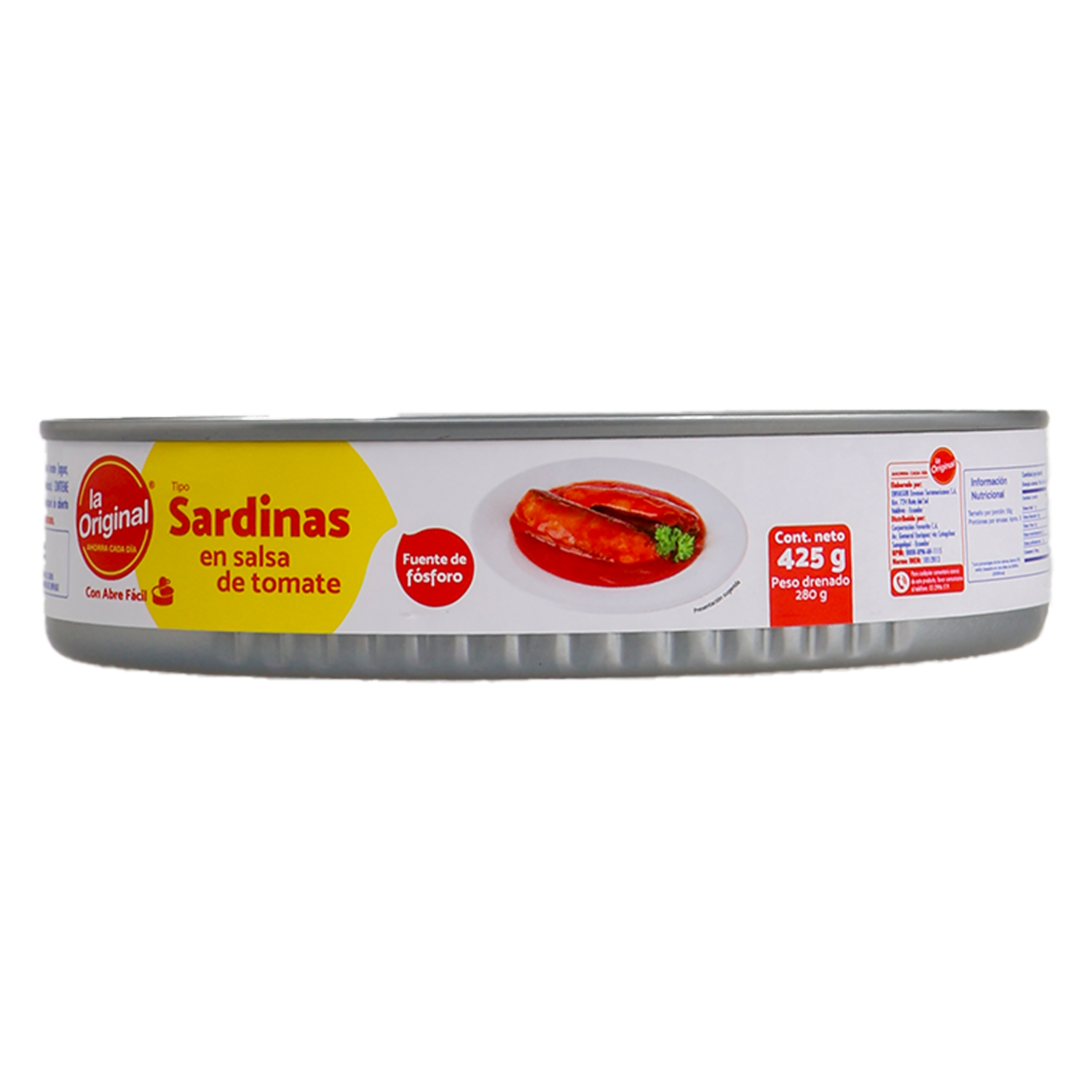 Sardina En Salsa De Tomate LA ORIGINAL 425 G