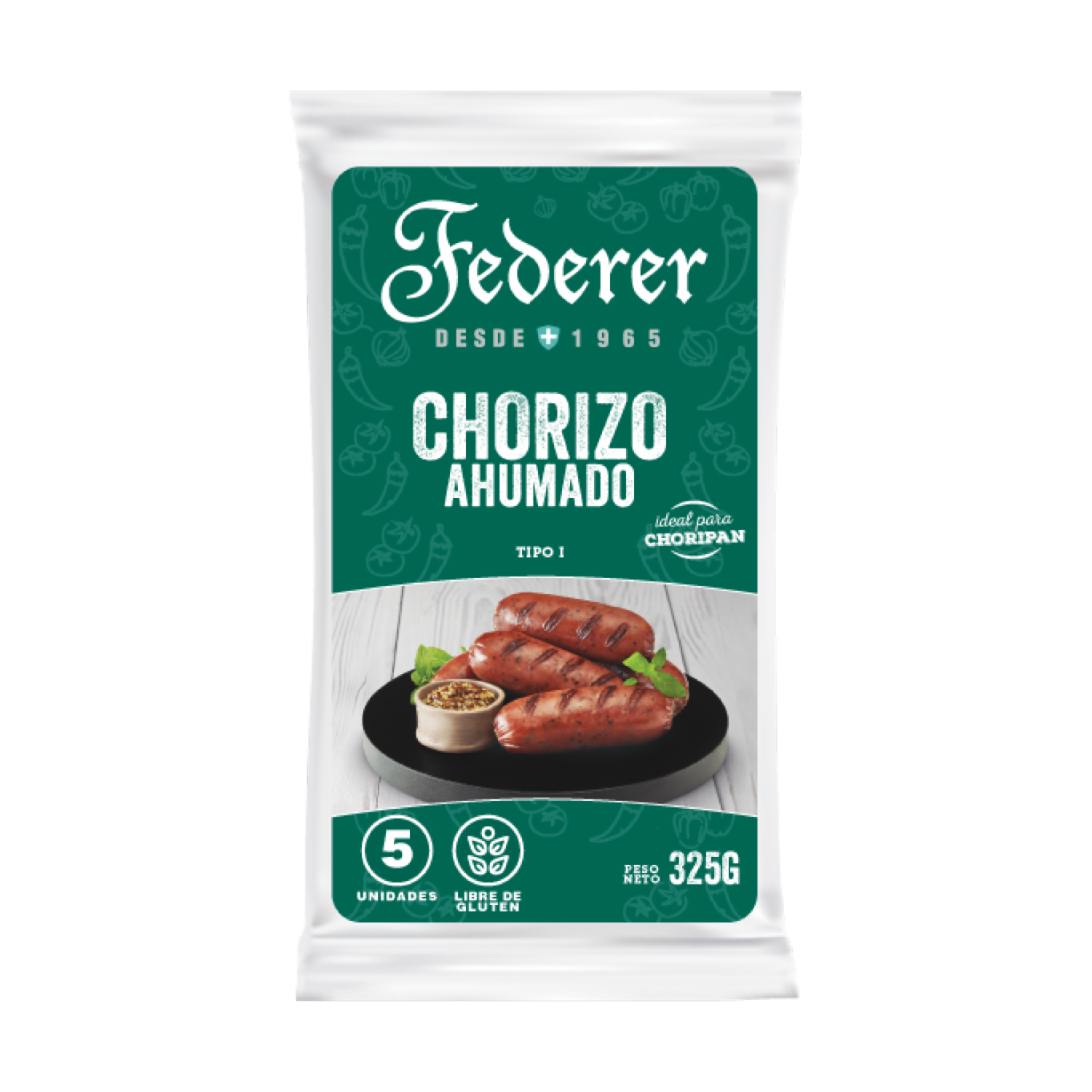 Chorizo Ahumado FEDERER 325 G