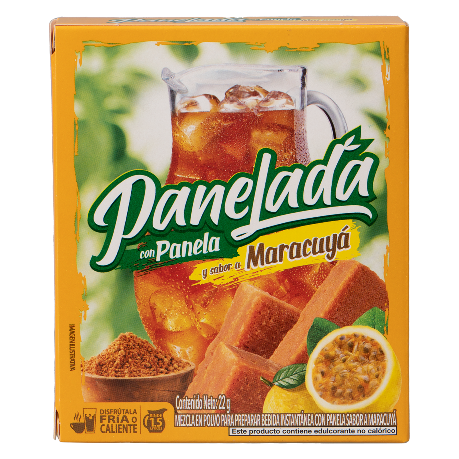 Té En Polvo Sabor A Maracuyá PANELADA 22 G