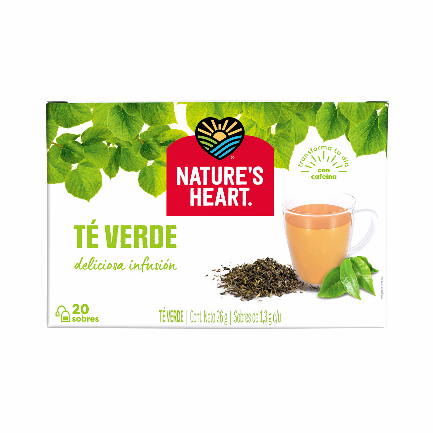 Té Verde NATURE´S HEART 20 X 1.30 G