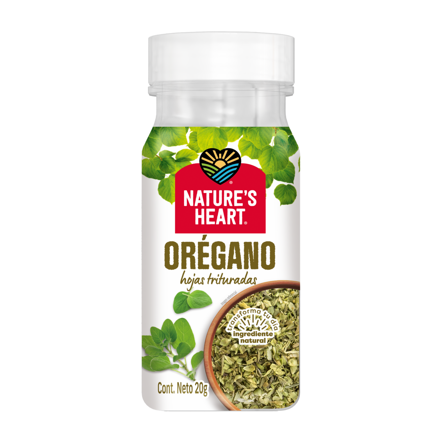 Orégano Natural NATURE’S HEART Frasco