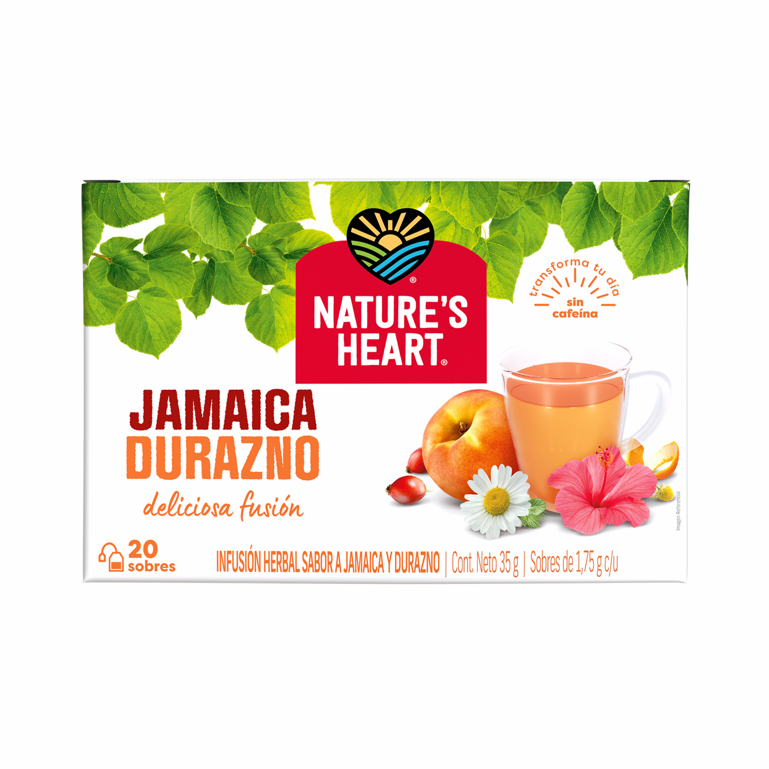 Infusión Durazno NATURE´S HEART Caja