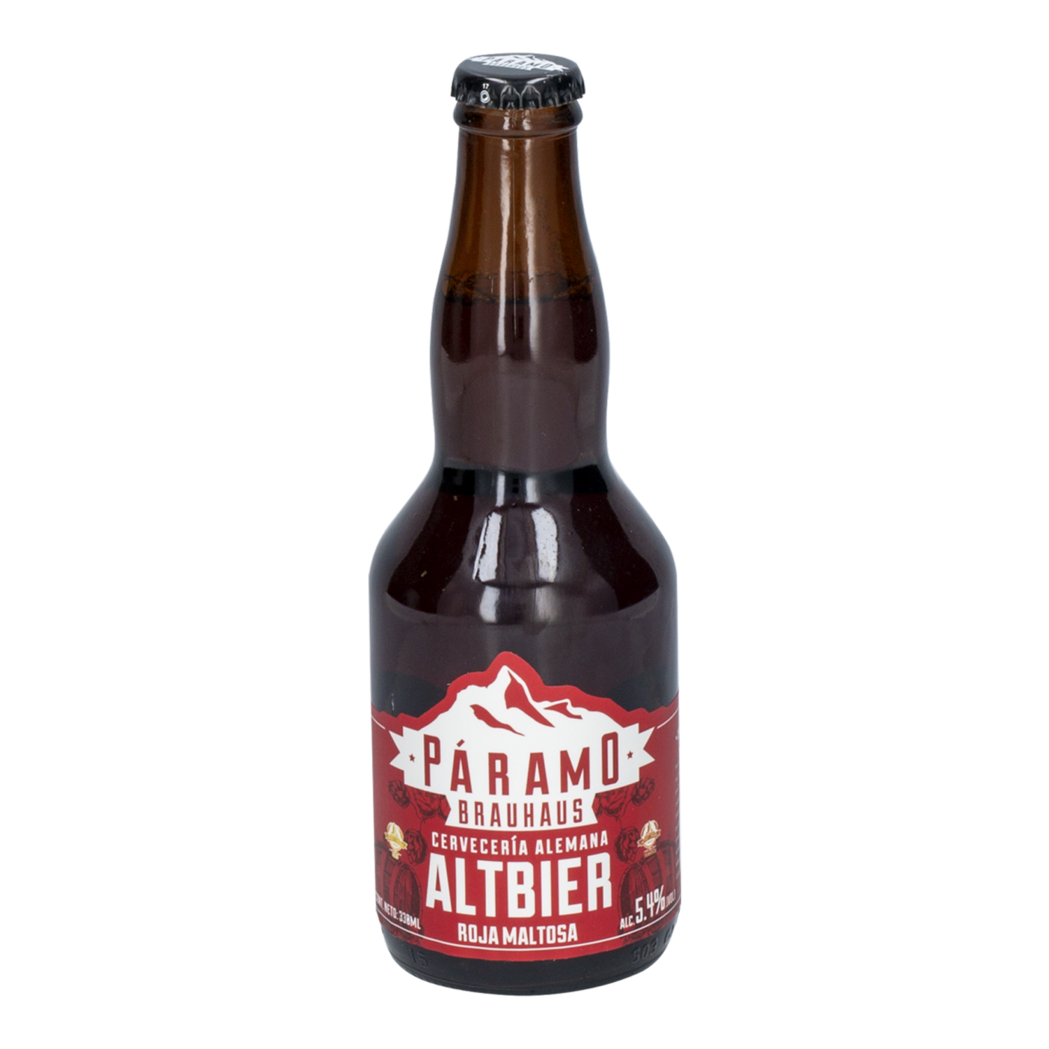 Cerveza Roja Maltosa Altbier PÁRAMO BRAUHAUS 330 Ml