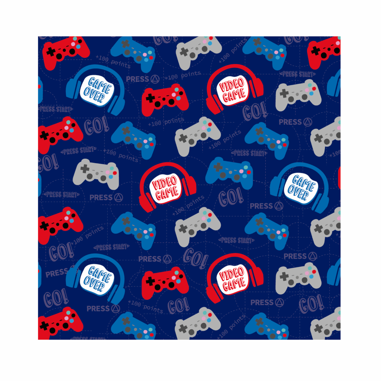 Papel De Regalo Infantil Video Juegos OIMI X2 Uds