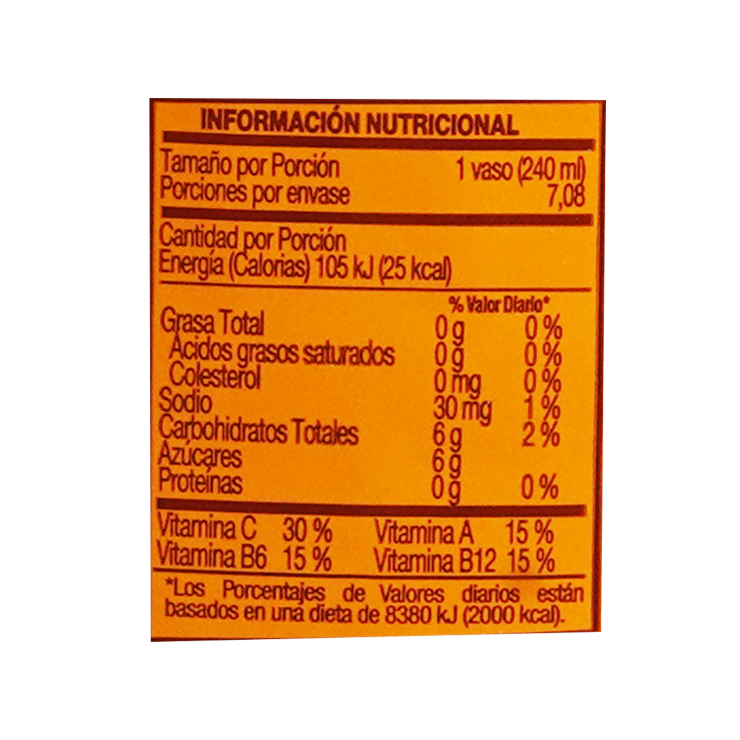 Bebida De Naranja Punch CIFRUT 1700 ML