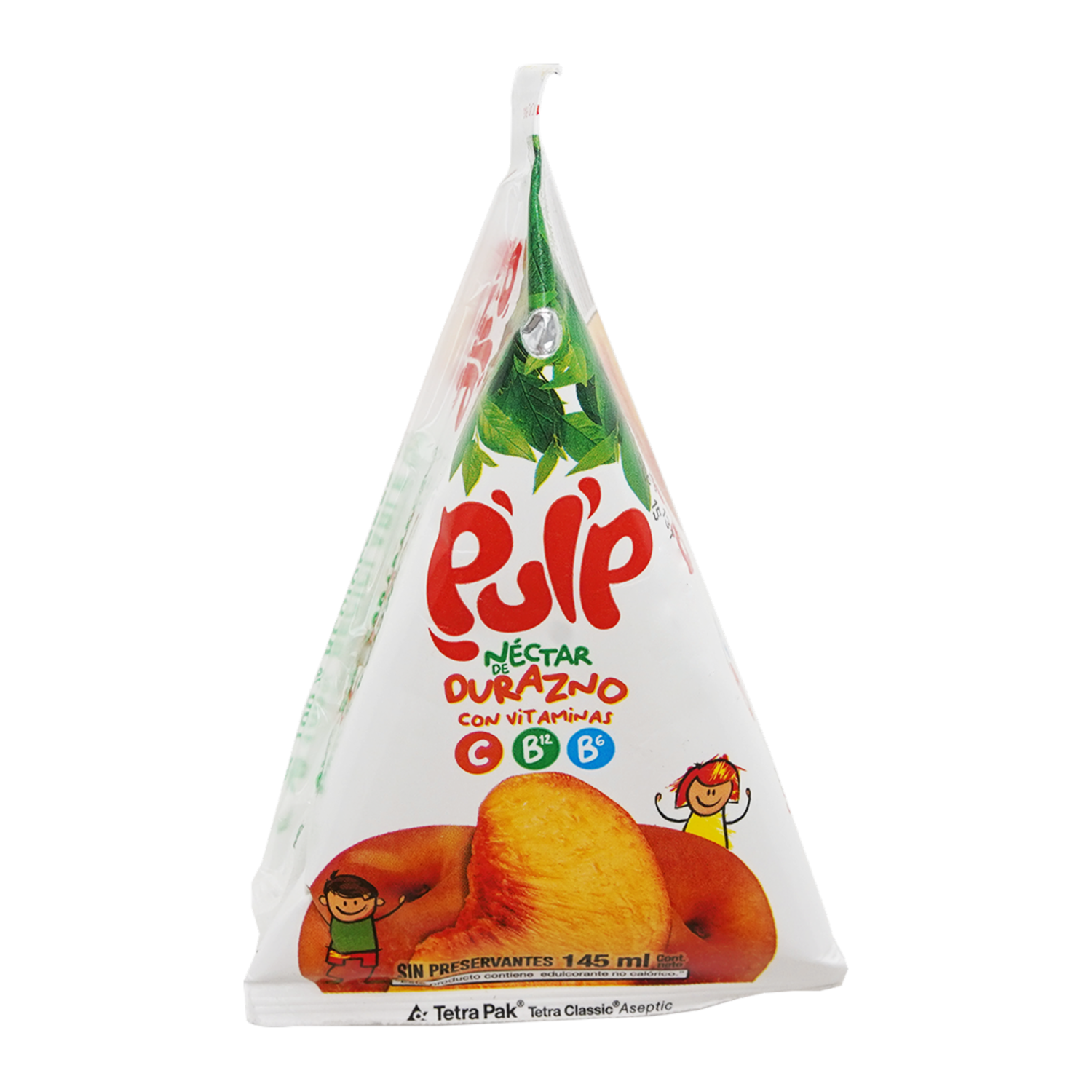 Jugo De Durazno Piramidal PULP Tetrapack