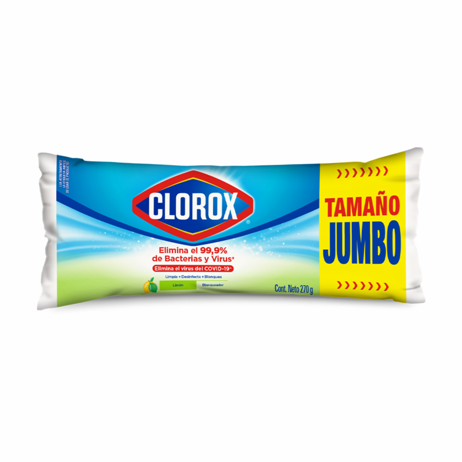 Cloro Líquido Limón CLOROX Sachet X270 G