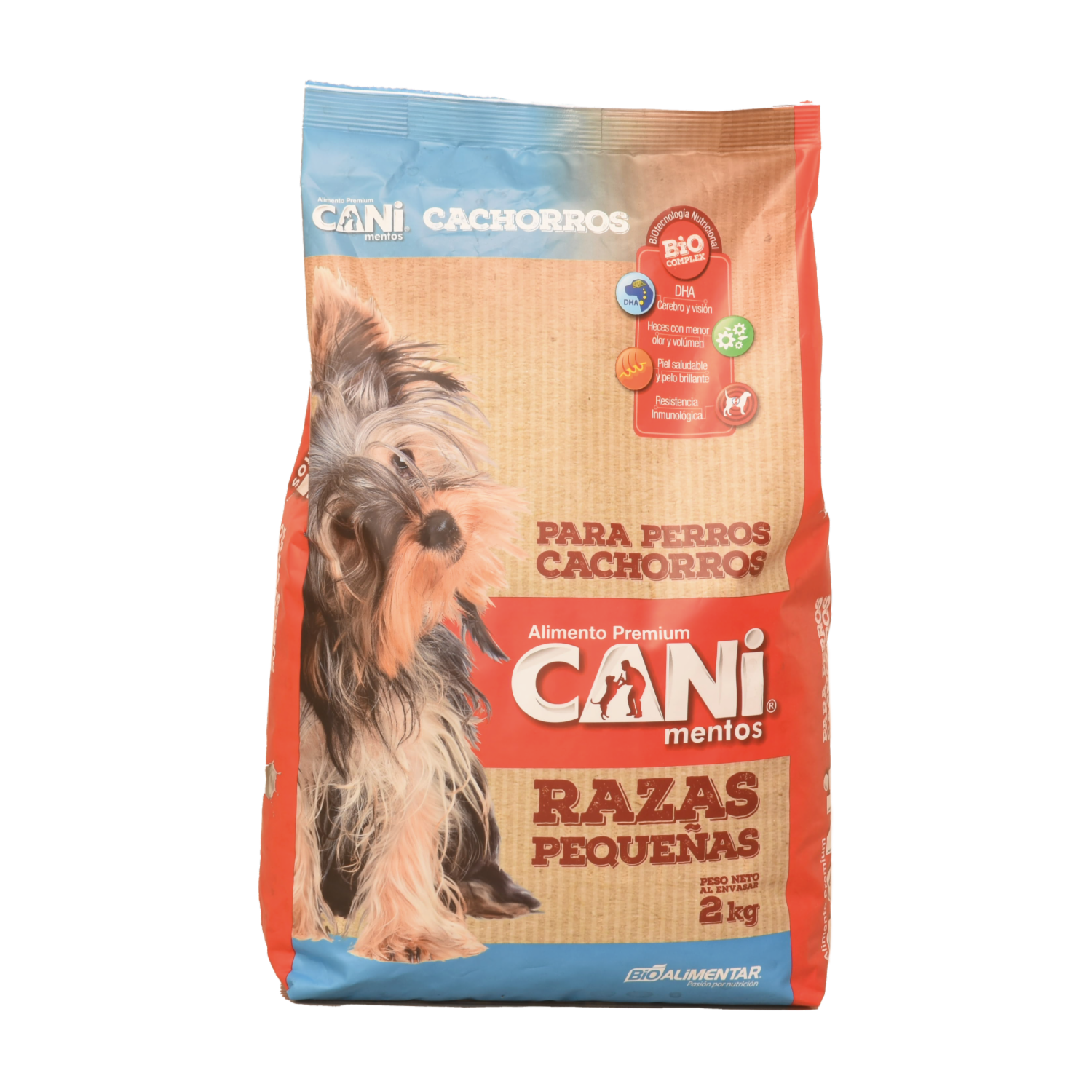 Alimento Para Perros Cachorros De Razas Pequeñas CANIMENTOS 2 Kg