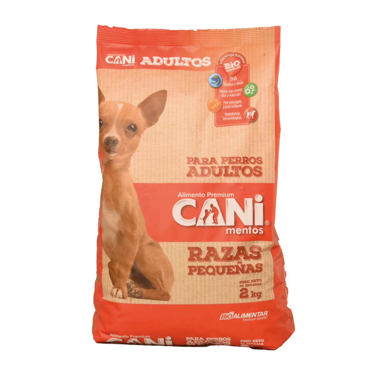 Alimento Para Perros Adultos De Razas Pequeñas CANIMENTOS 2 Kg
