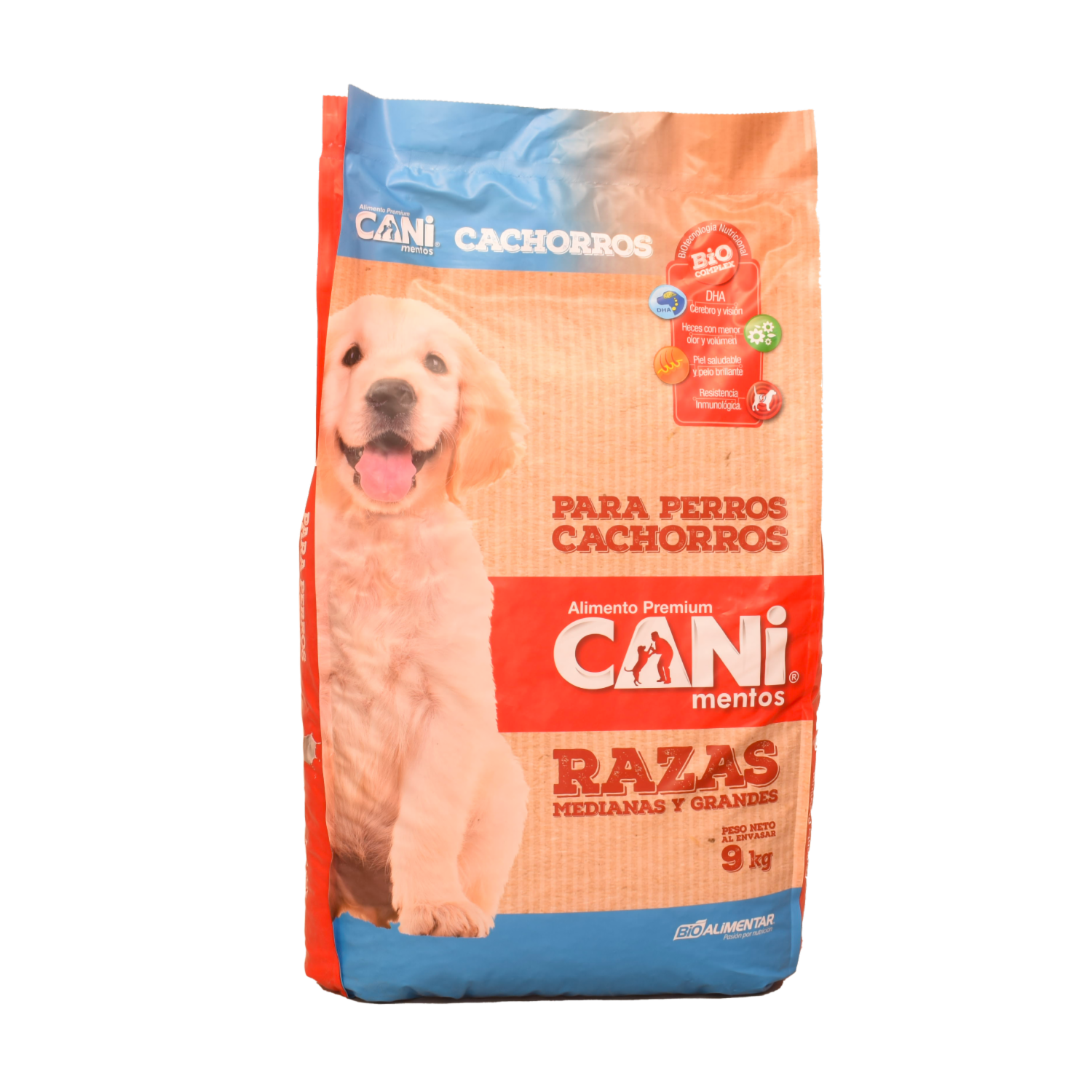 Alimento Para Perros Cachorros De Razas Medianas Y Grandes CANIMENTOS 9 Kg