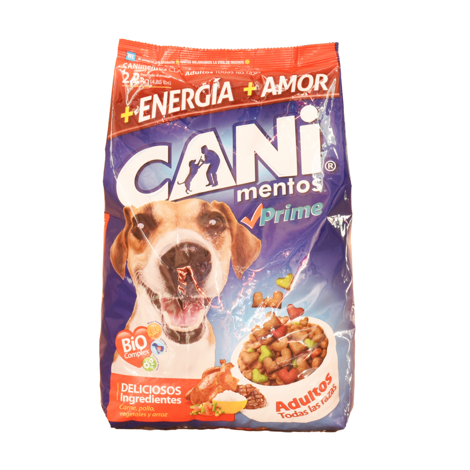 Alimento Para Perros Adultos Todas Las Razas Prime CANIMENTOS 2.2 Kg