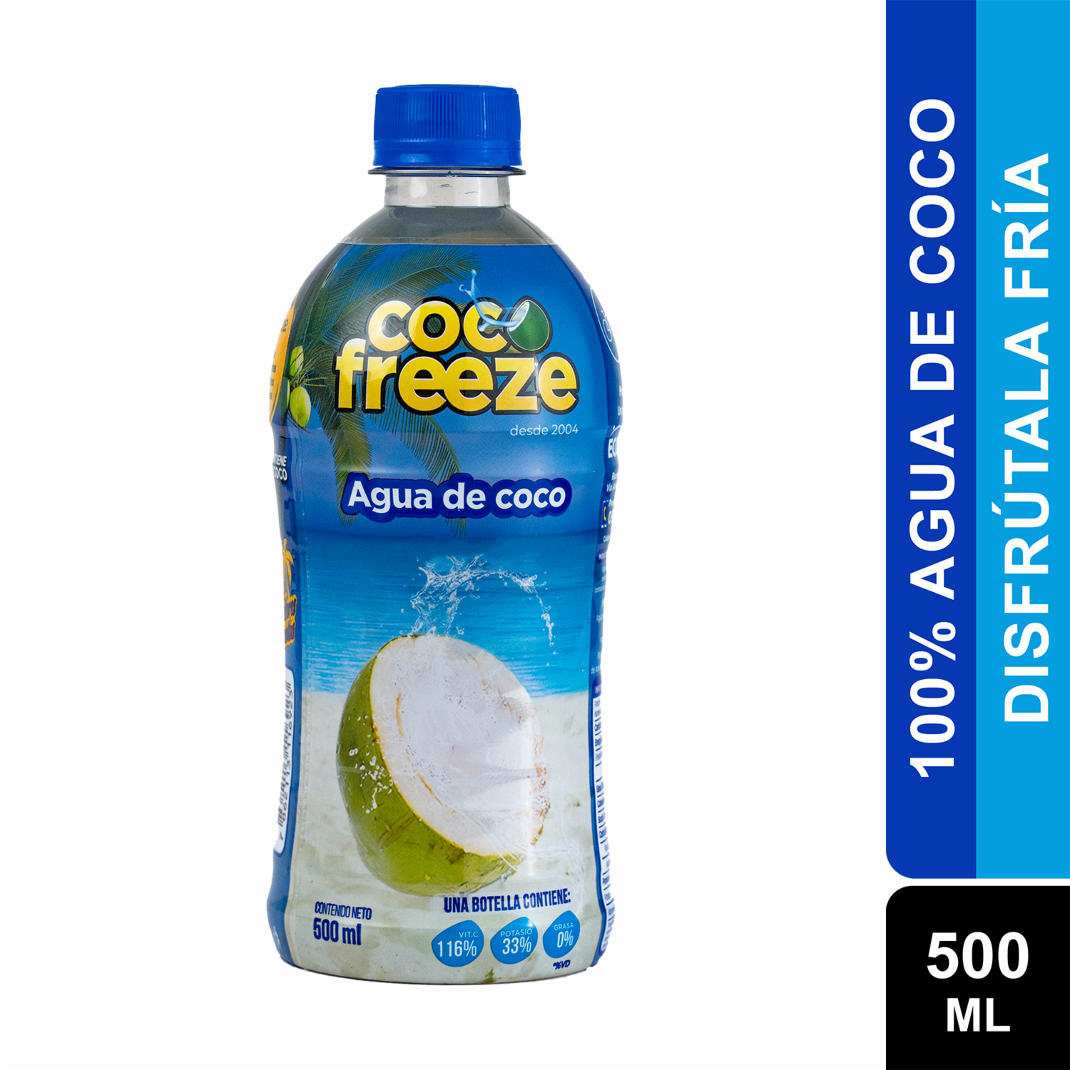Agua De Coco Fresca COCO FREEZE 500 Ml