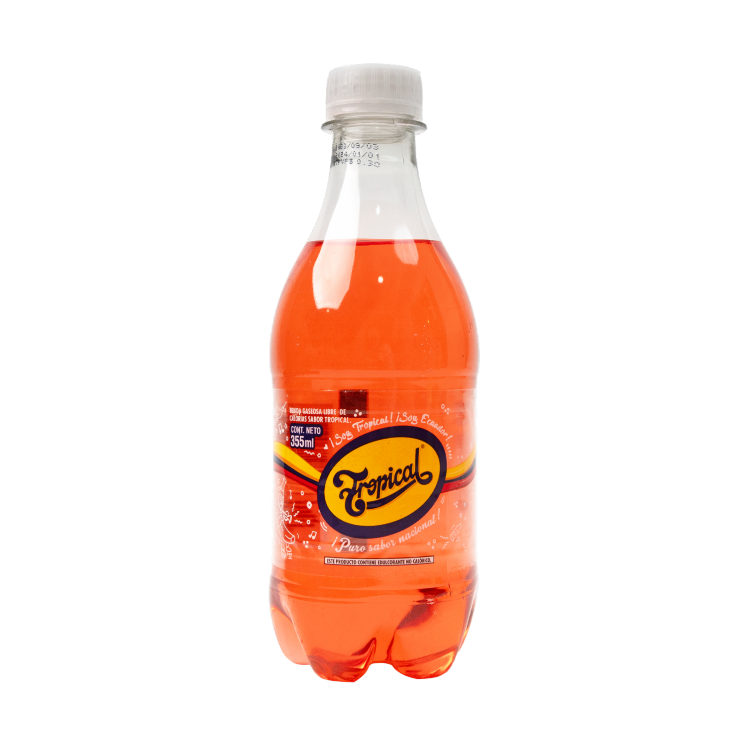 Bebida Gaseosa Sabor A Fresa TROPICAL 355 Ml