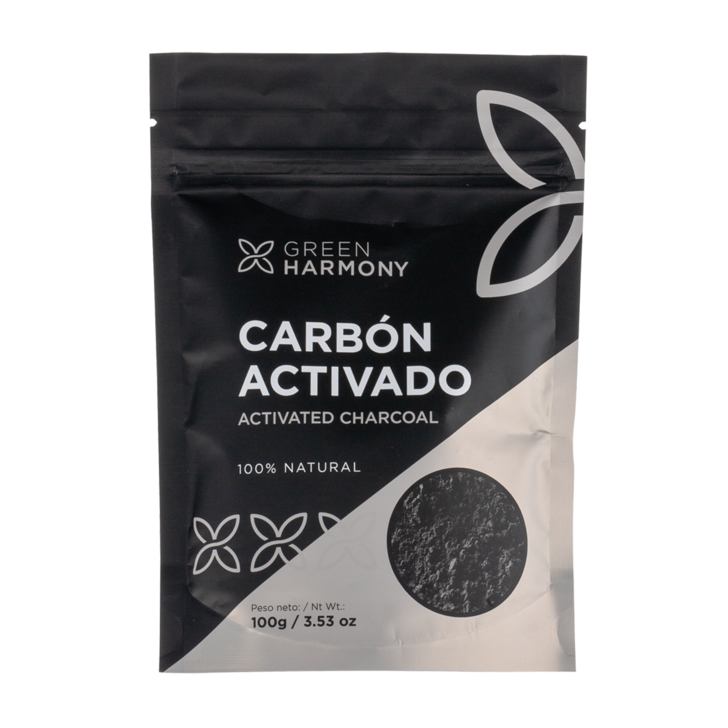 Mascarilla Facial Harmony Carbón Activado GREEN HARMONY 100 G