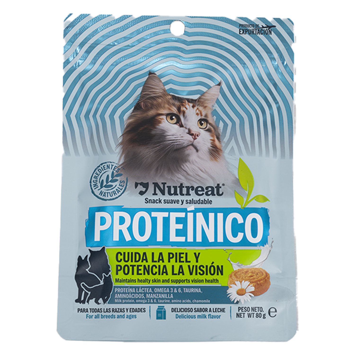 Snack Para Gatos Proteínico NUTREAT 80 G