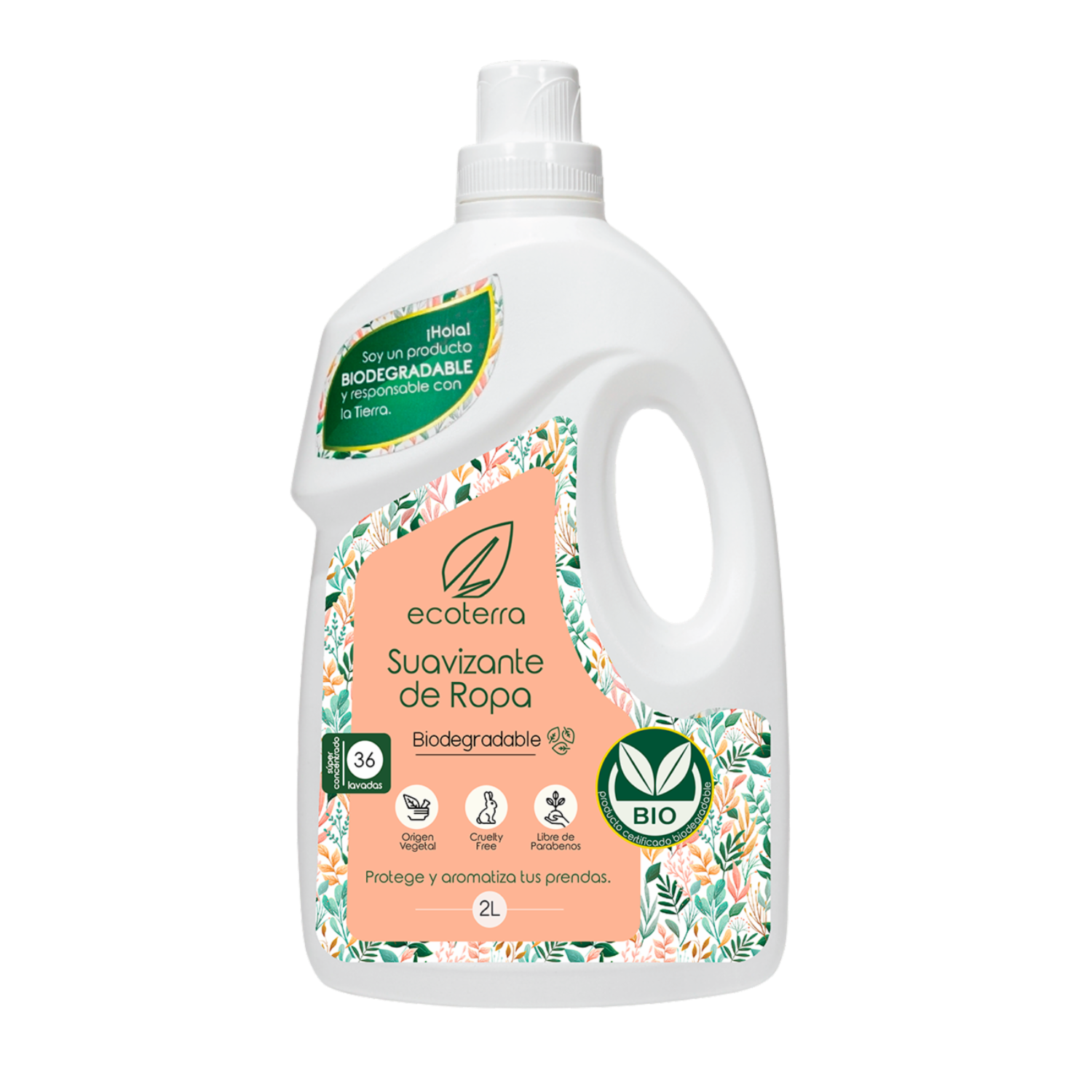 Suavizante Biodegradable ECOTERRA 2 L