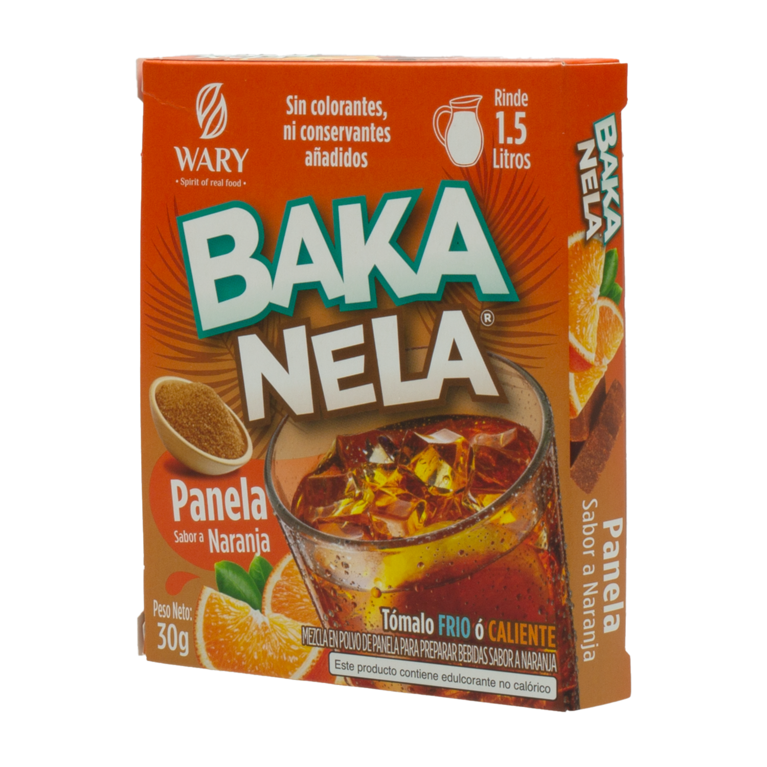 Té En Polvo De Panela Y Naranja BAKAN-ELA 30 G