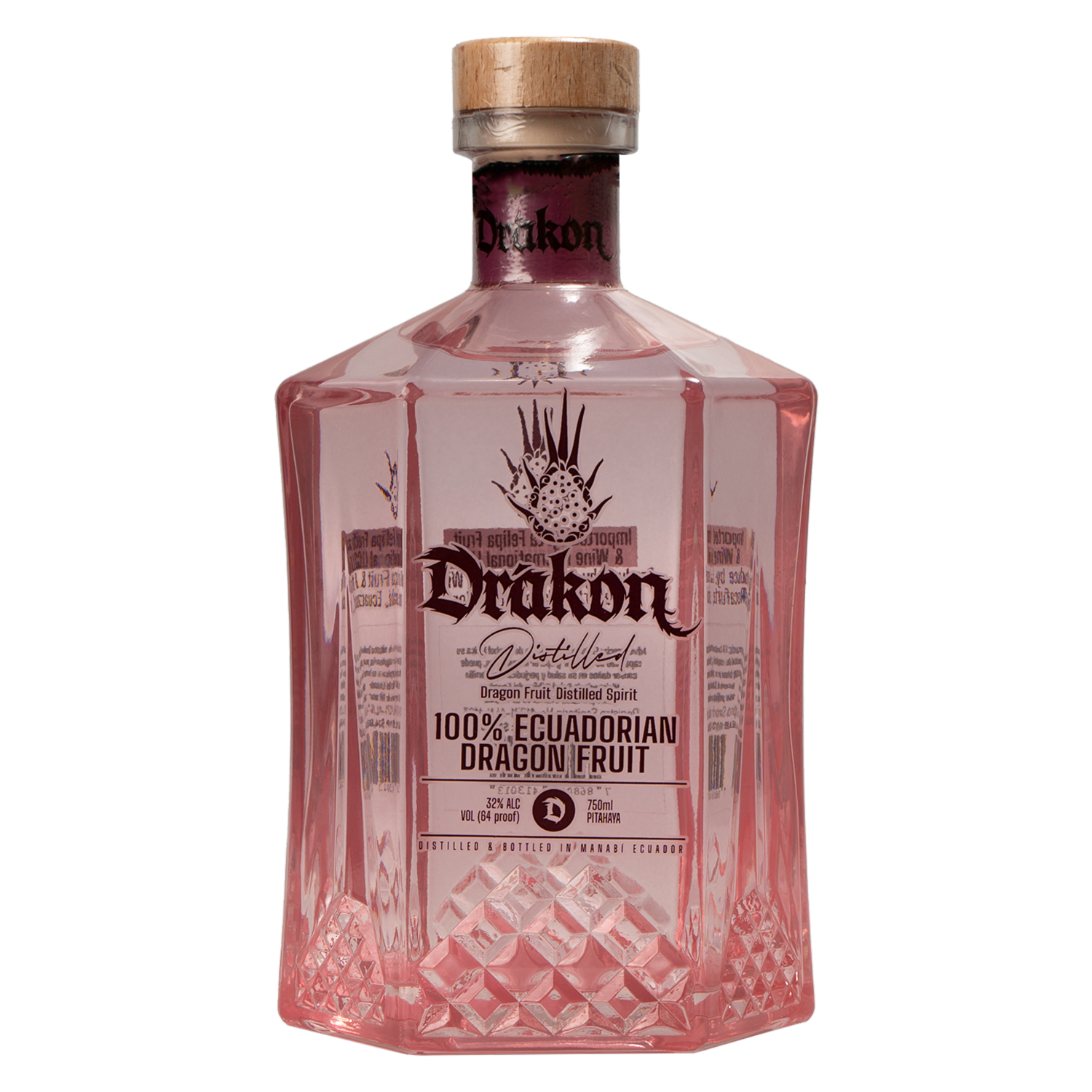 Licor De Pitahaya DRÁKON 750 Ml