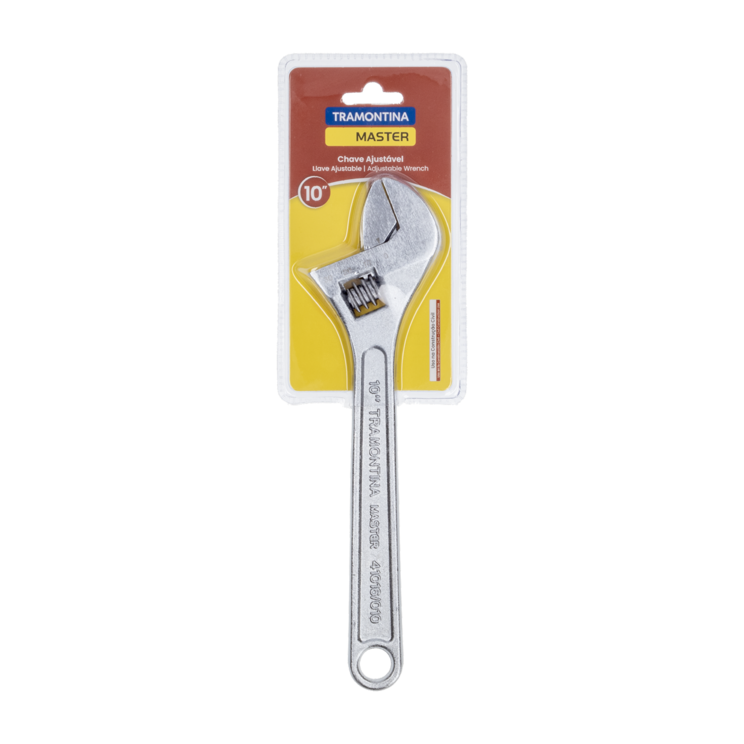 Llave Ajustable Para Construcción TRAMONTINA 10″