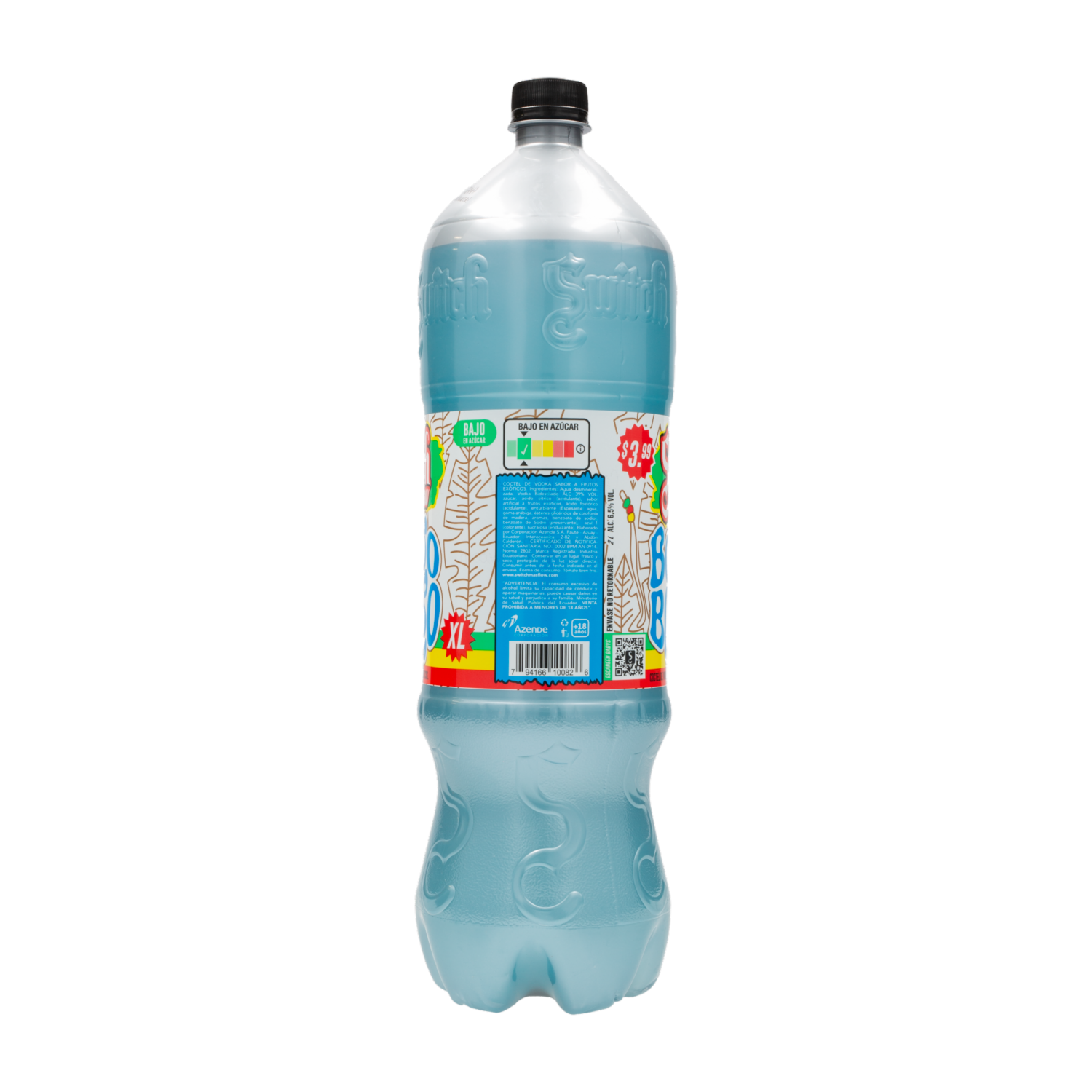 Coctel De Vodka Sabor A Frutos Exóticos SWITCH 2000 Ml