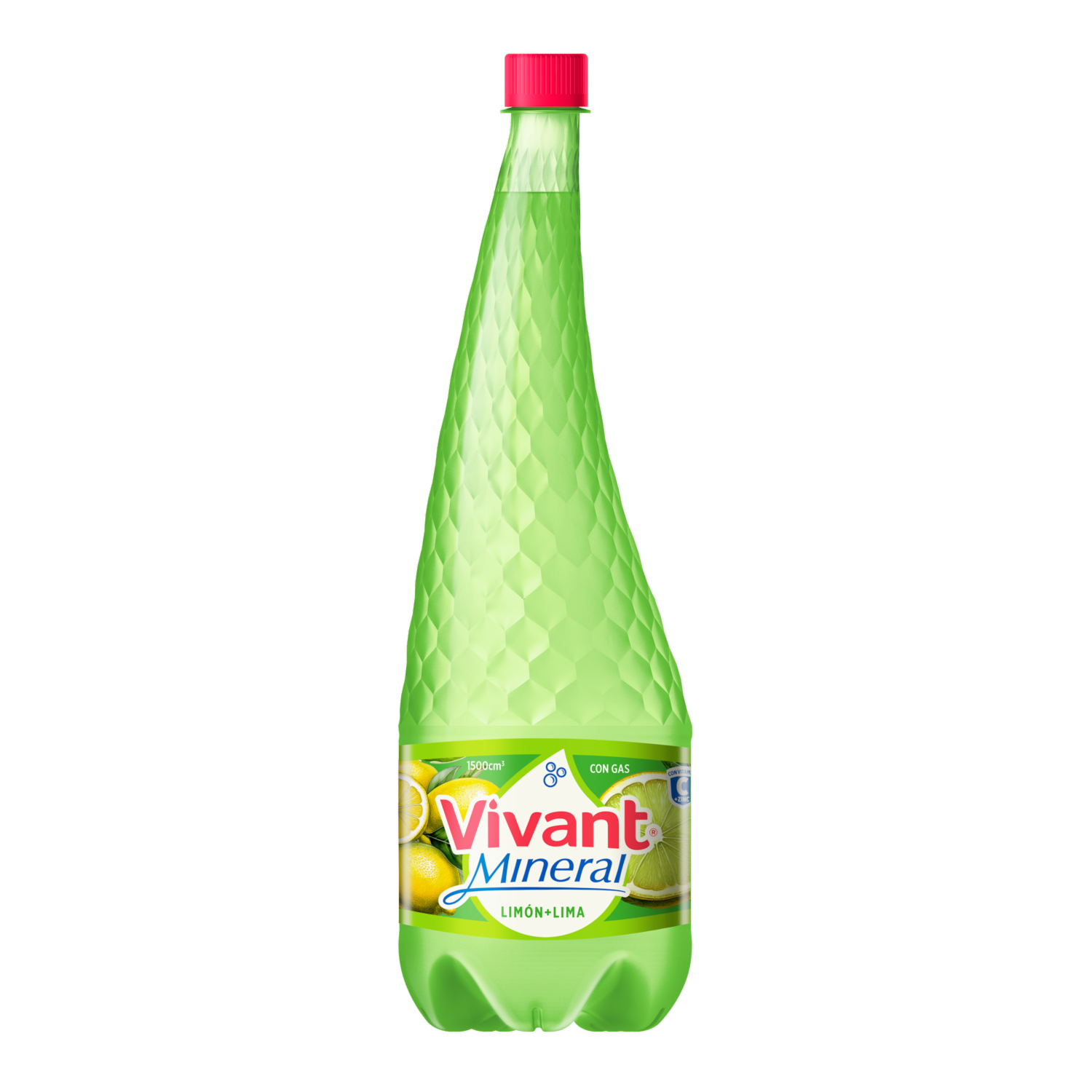 Agua Mineral Limón Lima VIVANT 1500 Ml