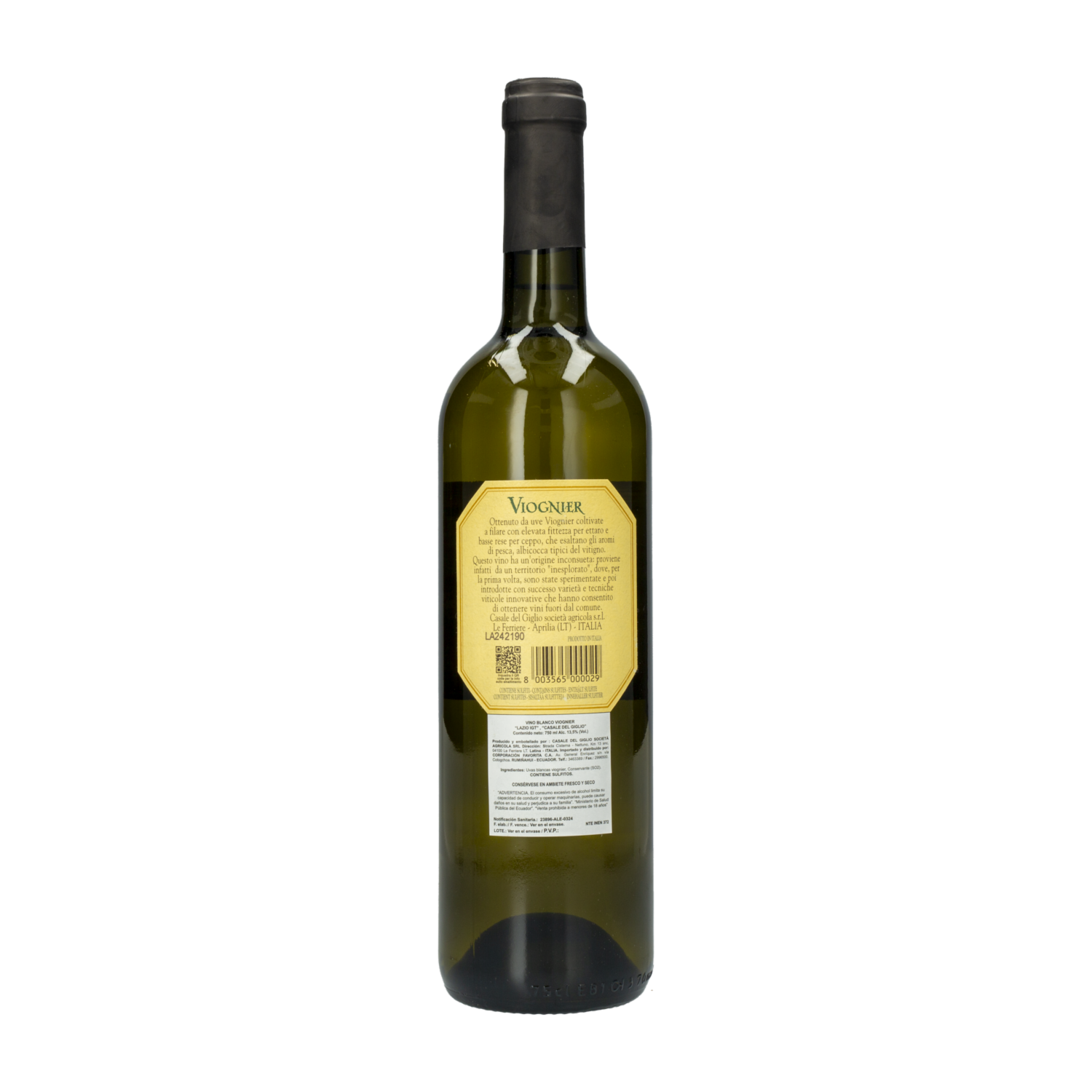 Vino Blanco Viognier CASALE DEL GIGLIO 750 Ml