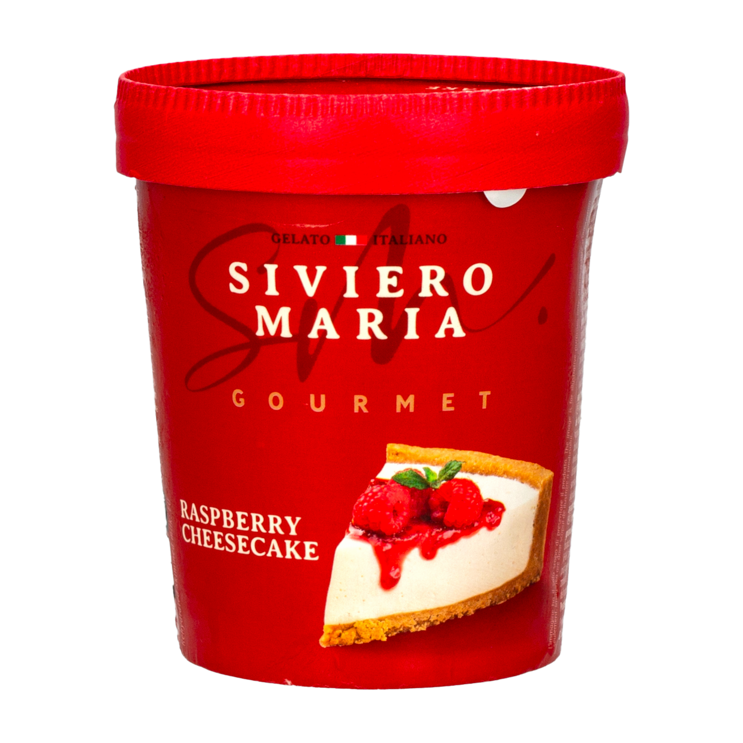 Helado Cheesecake De Frambuesa SIVIERO MARIA 300 Ml
