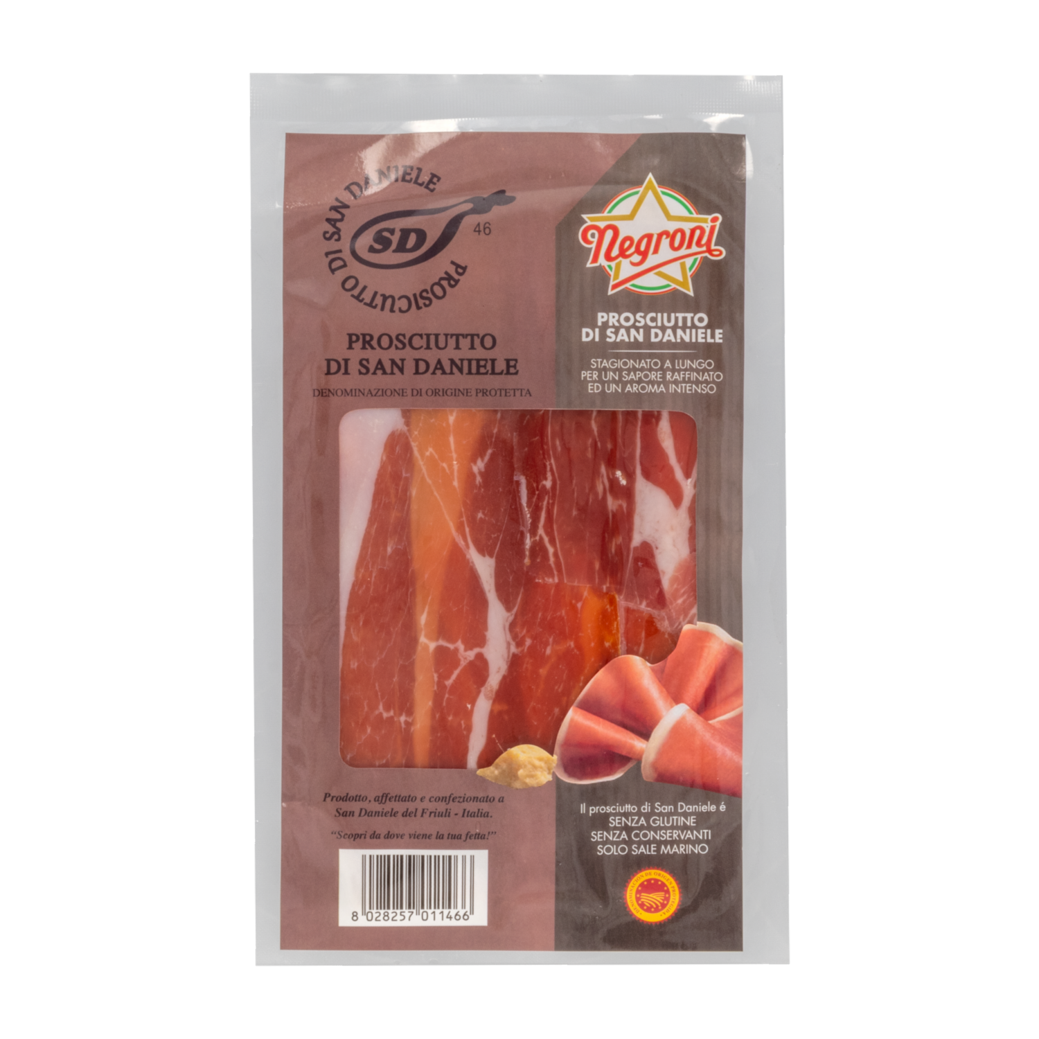Prosciutto Di San Daniele NEGRONI 80 G