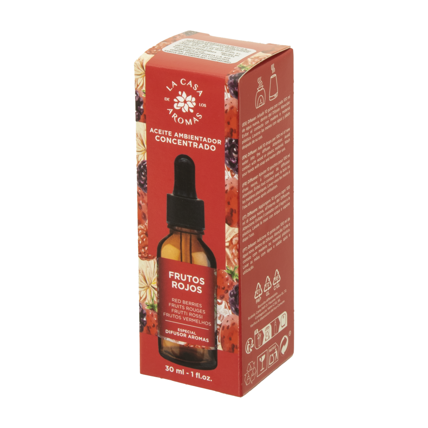 Aceite Concentrado Frutos Rojos FLOR DE MAYO 30 Ml