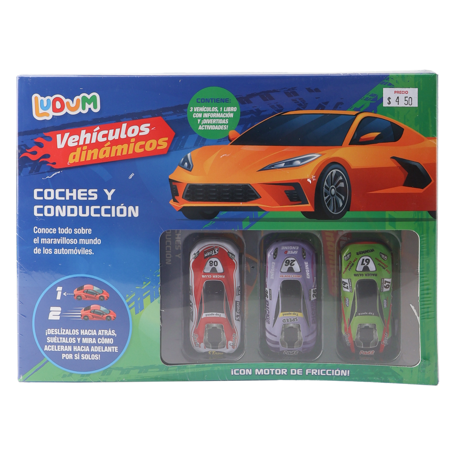 Libro Coches Y conducción LUDUM 12 Páginas