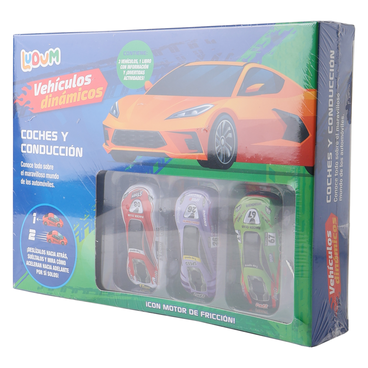 Libro Coches Y conducción LUDUM 12 Páginas
