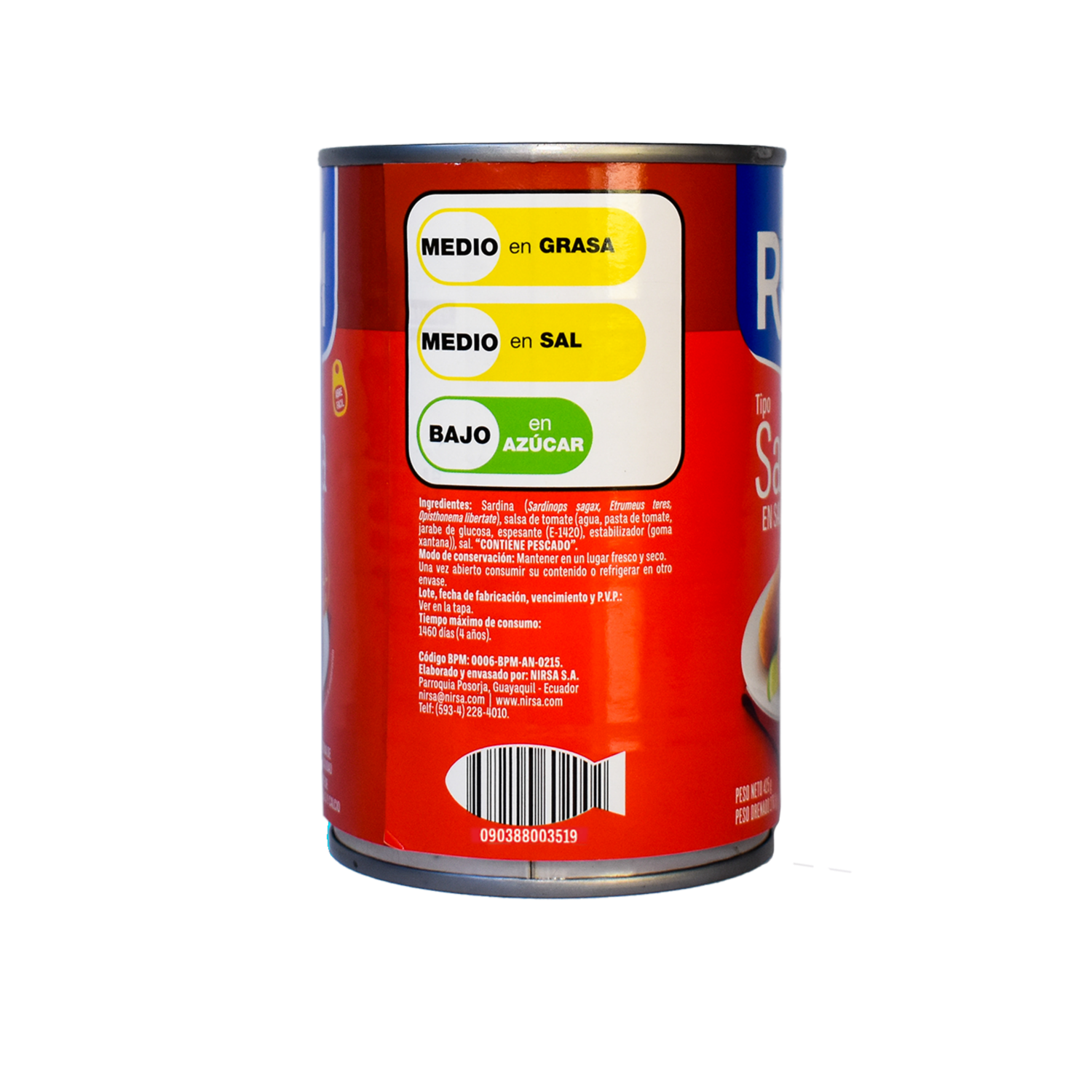 Tinapá En Tomate Con Abre Fácil REAL 156  G