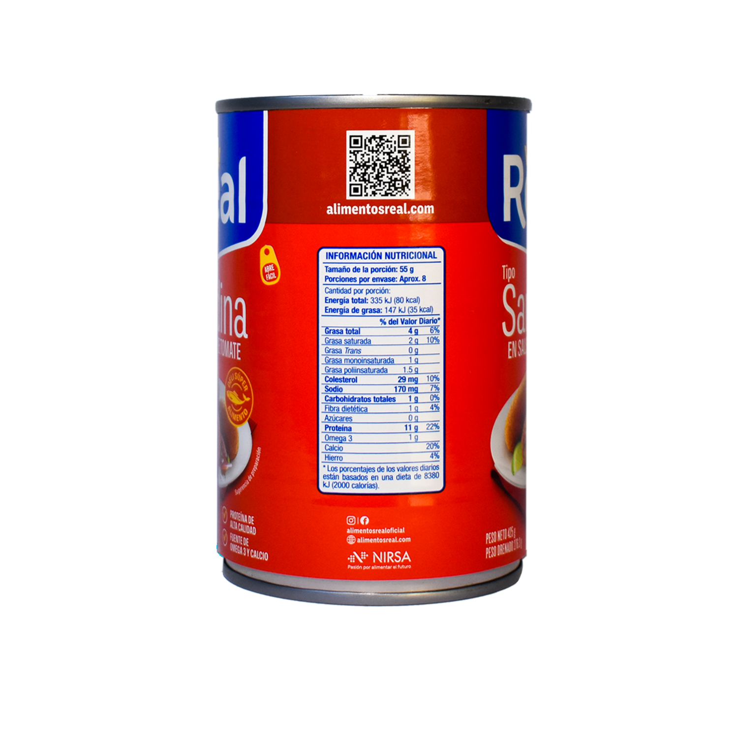 Tinapá En Tomate Con Abre Fácil REAL 156  G