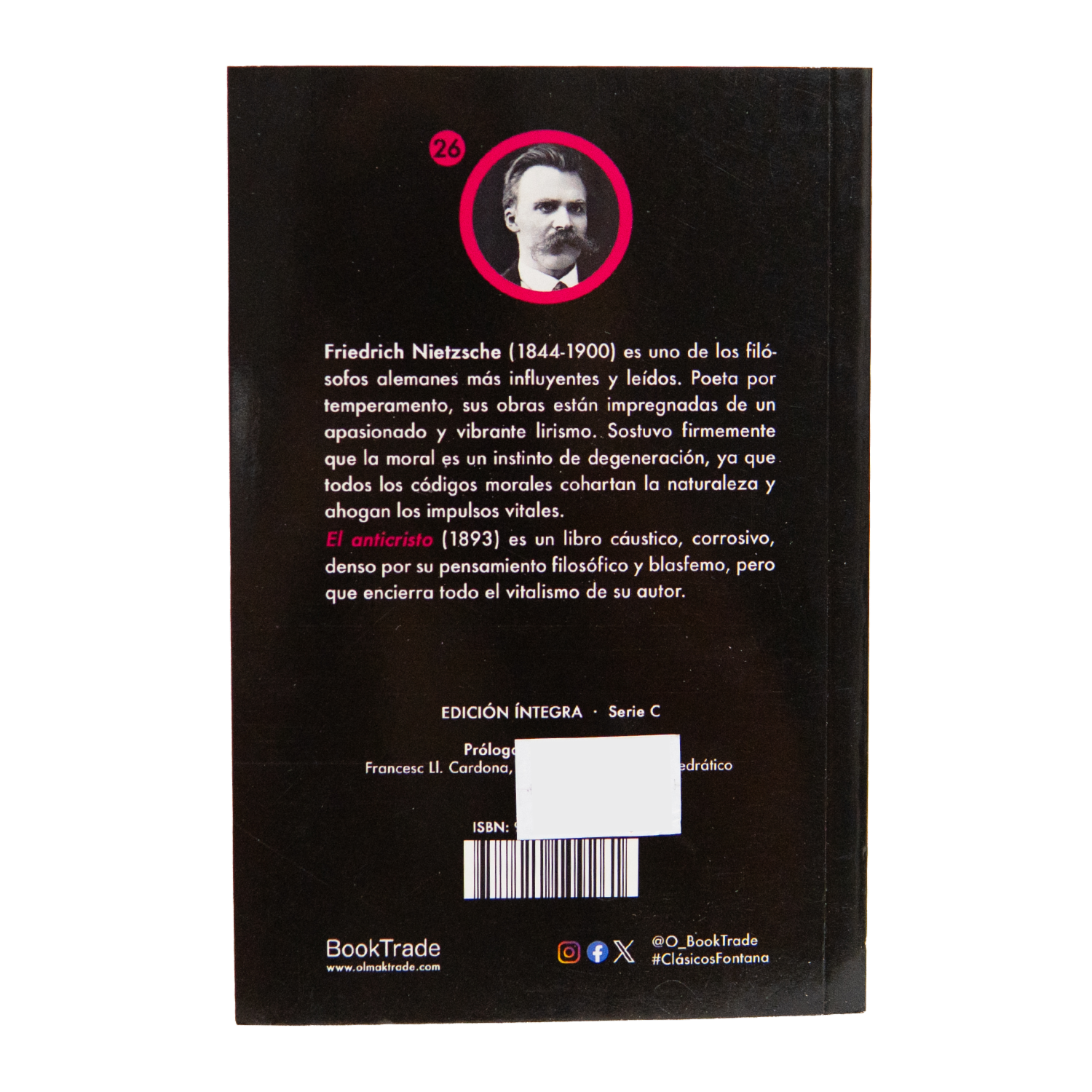 Libro El Anticristo FONTANA 121 Páginas