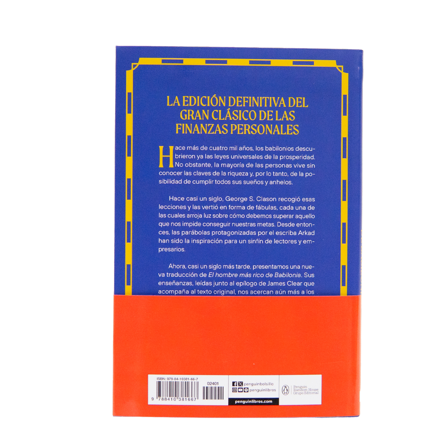 Libro El Hombre Mas Rico De Babilonia PENGUIN 267 Páginas