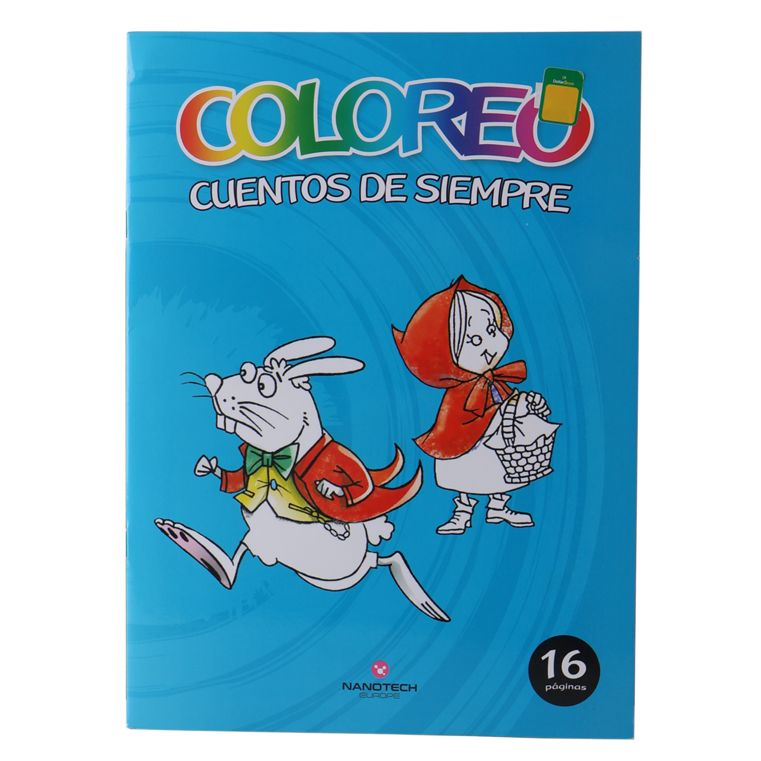Libro Coloreo Cuentos De Siempre CONECTA 16 Páginas