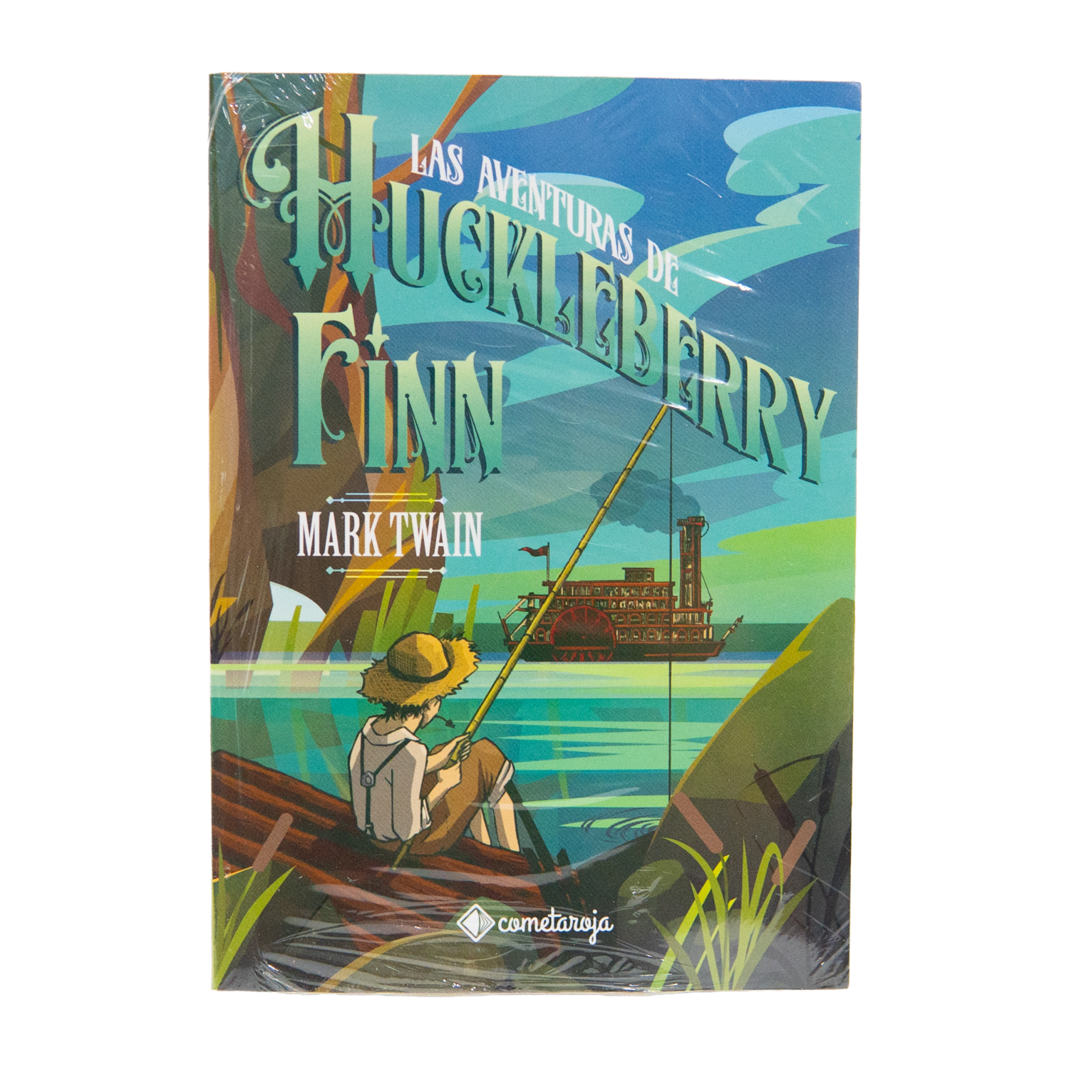 Libro Las Aventuras De Huckleberry Finn COMETAROJA 520 Páginas
