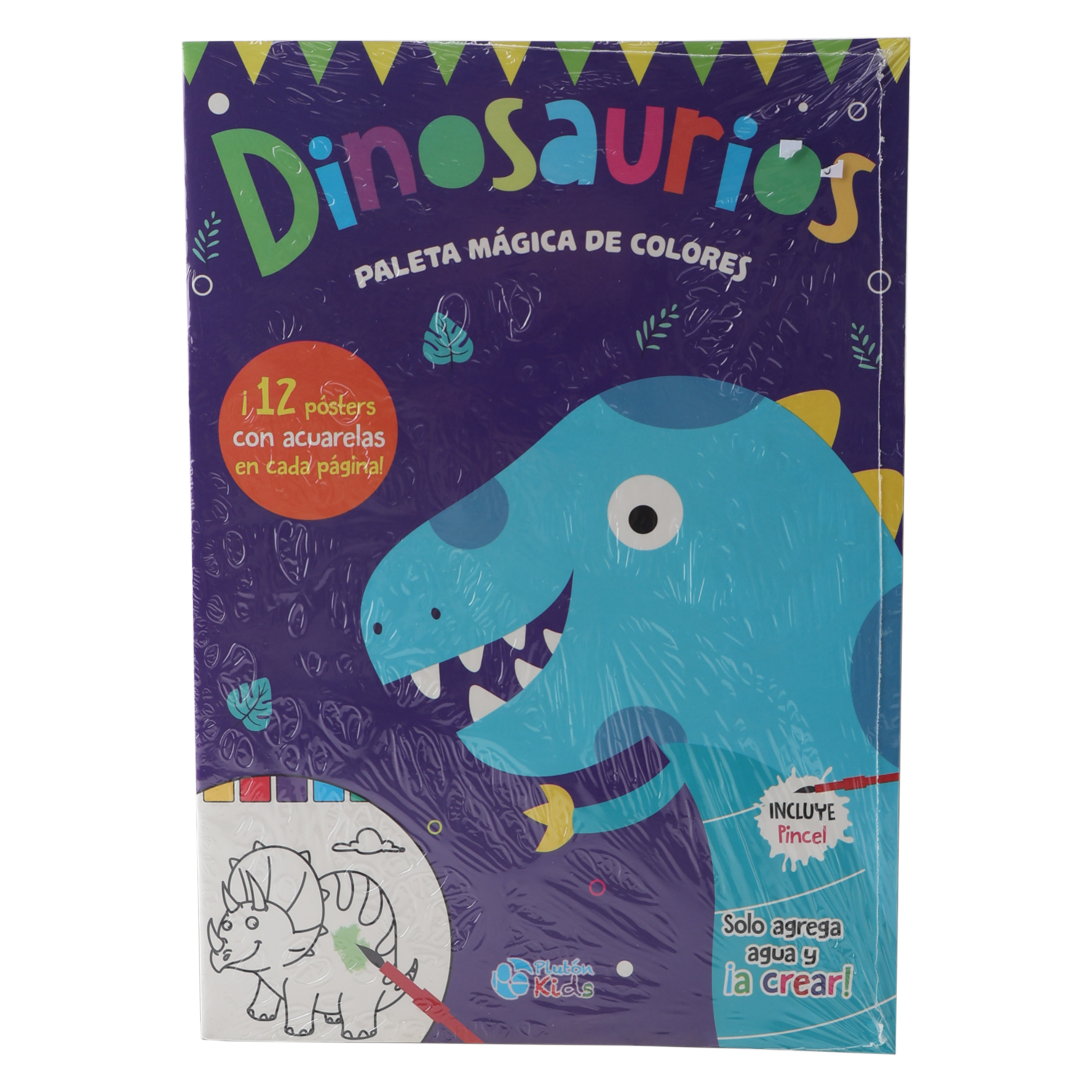 Dinosaurios Paleta Mágica De Colores PLUTÓN 12 Pósters
