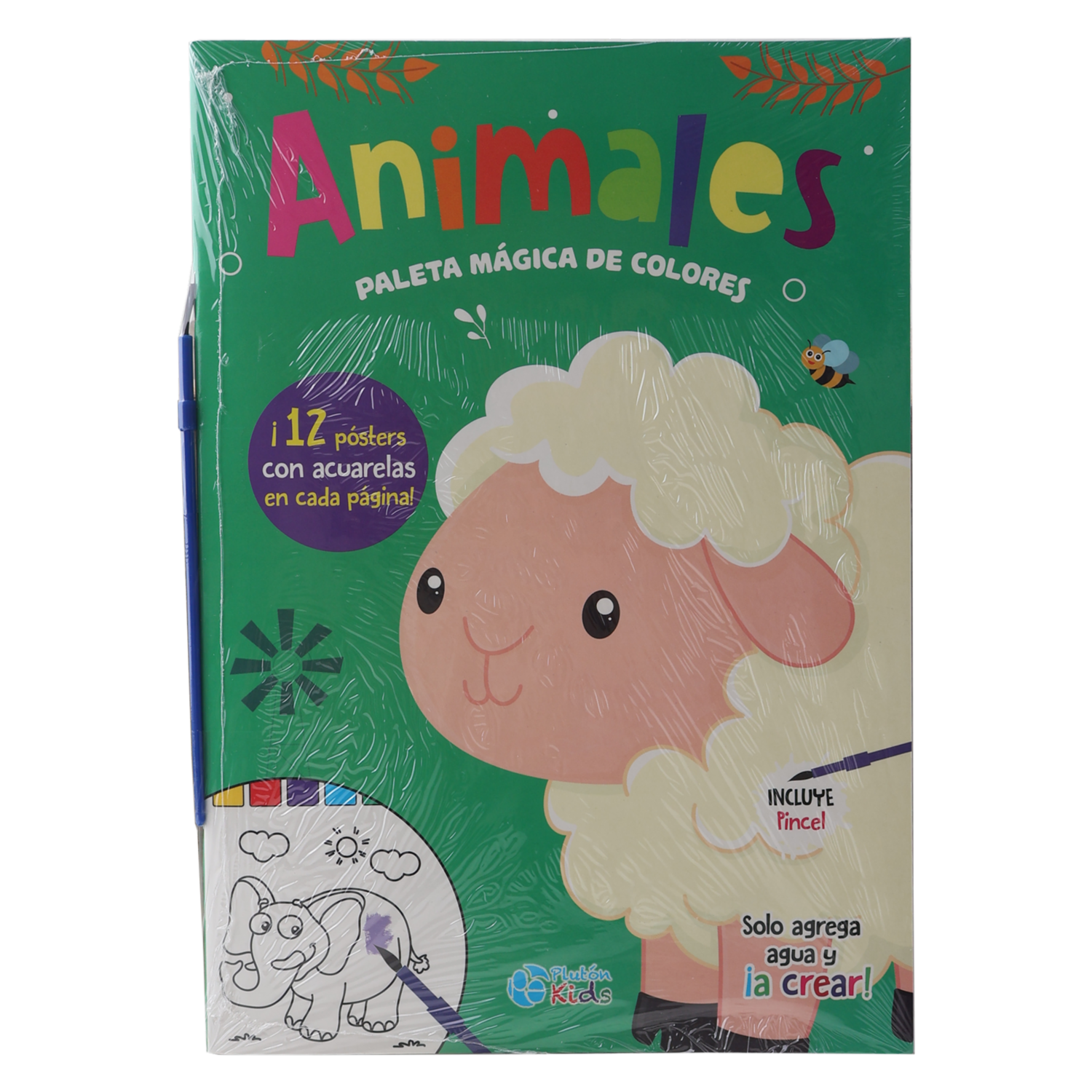 Animales Paleta Mágica De Colores PLUTÓN 12 Pósters