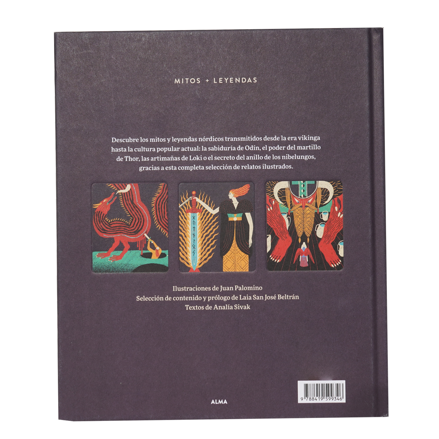 Libro Nordicos Mitos Y Leyendas ALMA 142 Páginas