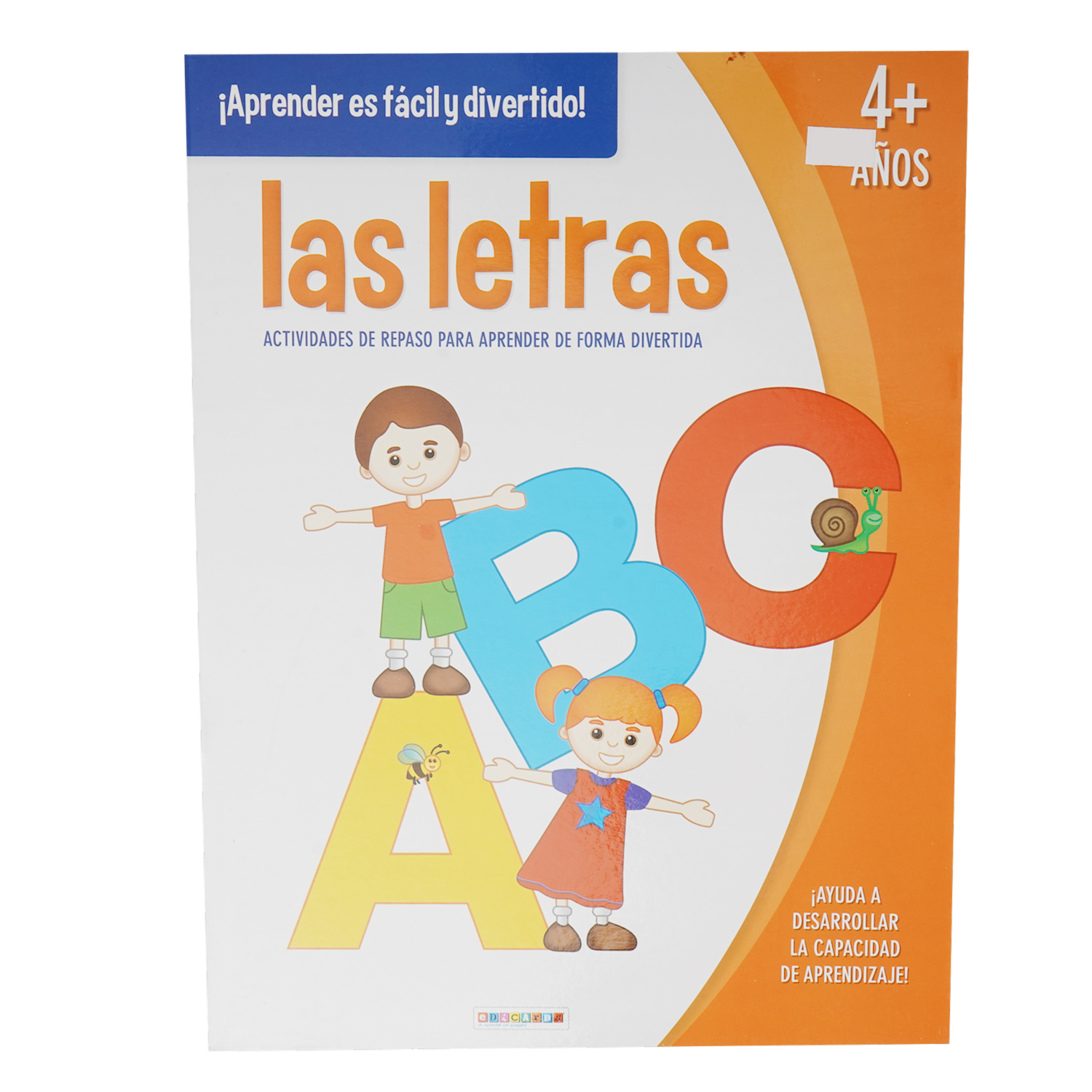 Libro Las Letras Actividades De Repaso EDICARDS 20 Páginas