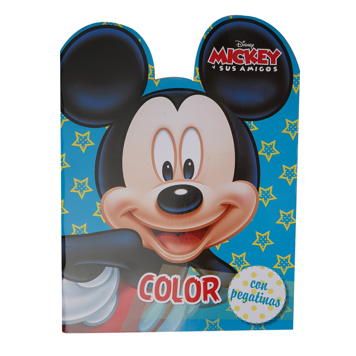 Libro Mickey Y Sus Amigos Color Con Pegatinas LIBRO DIVO 20 Páginas