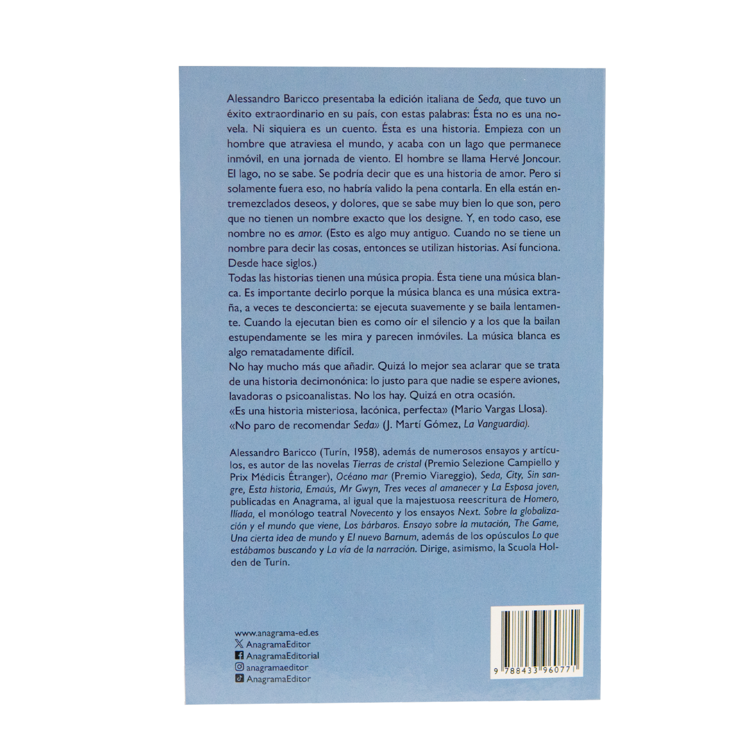 Libro Seda ALFAGUARA 124 Páginas