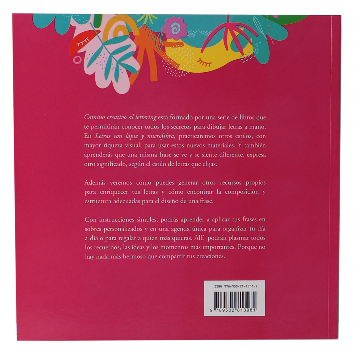 Libro Camino Creativo Al Lettering Letras Con Lápiz Y Microfibra GRIJALBO 61 Páginas