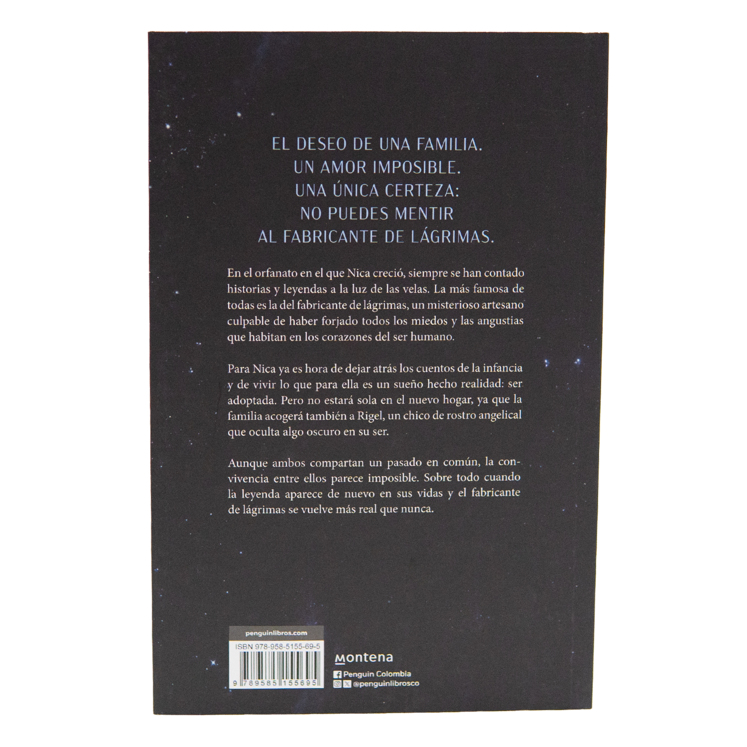 Libro Fabricante De Lágrimas MR.BOOKS 629 Páginas