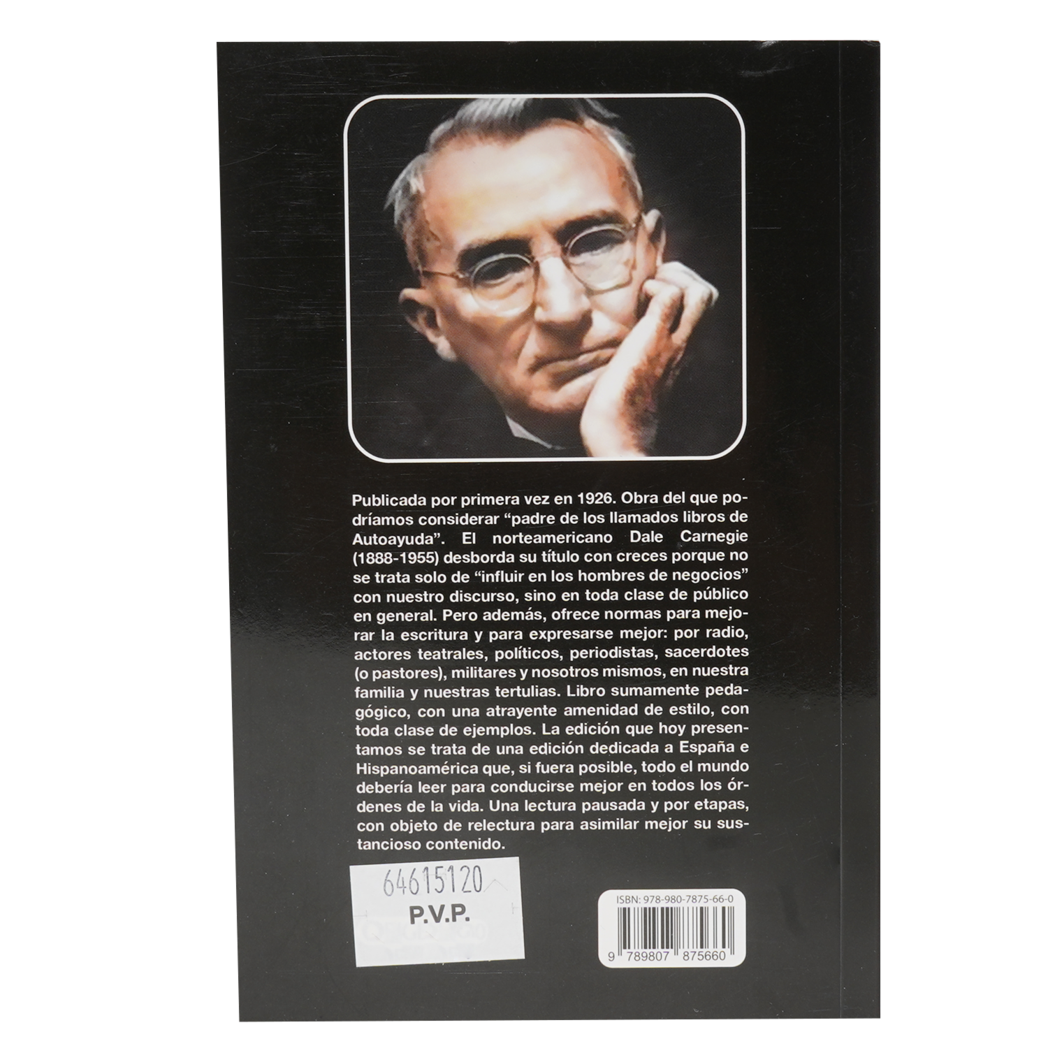 Libro Como Hablar Bien En Publico E Influir En Los Hombres De Negocios UNILIBRO 158 Páginas