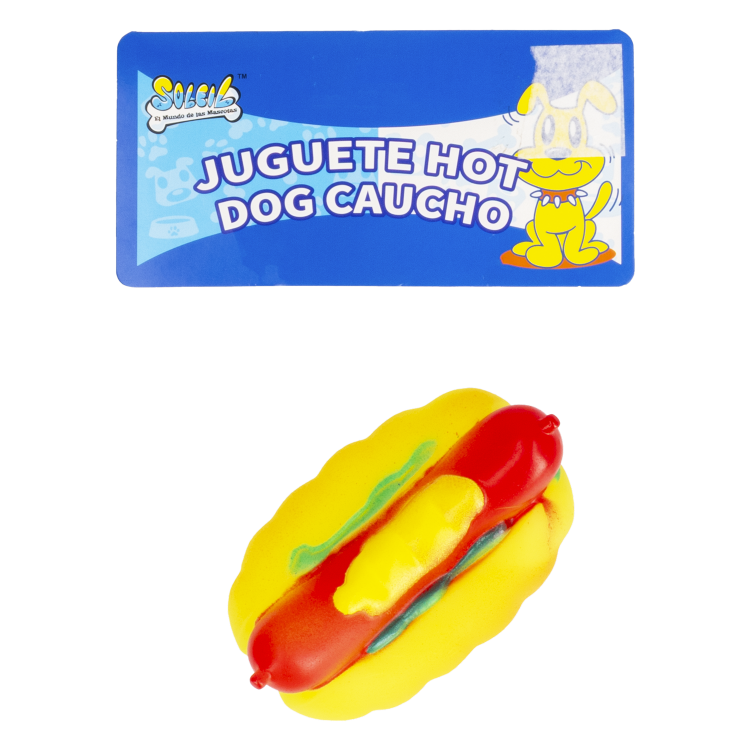 Juguete Para Mascotas Hot Dog SOLEIL Unidad