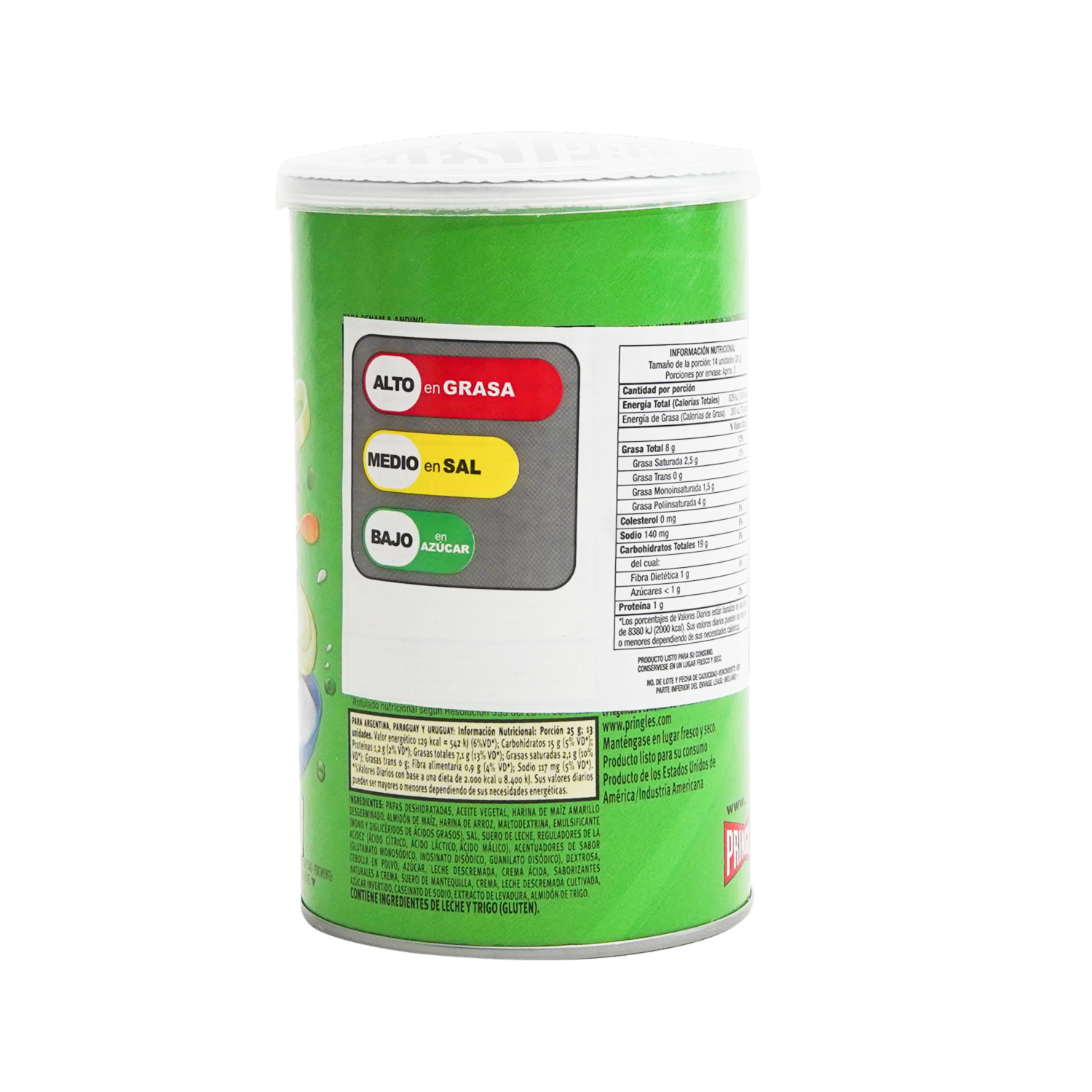 Papas Fritas Crema Cebolla PRINGLES 71 G