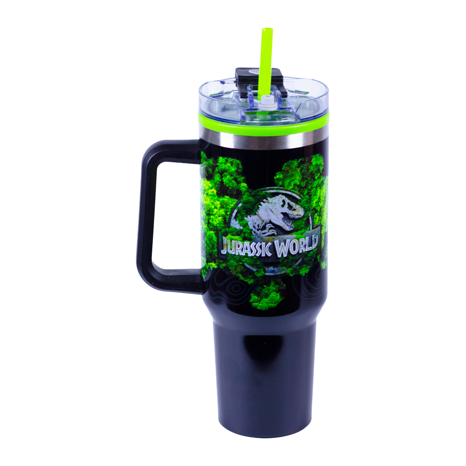 Termo De Acero Inoxidable Doble Pared Diseño Jurassic World FUN KIDS 1.2 Litros